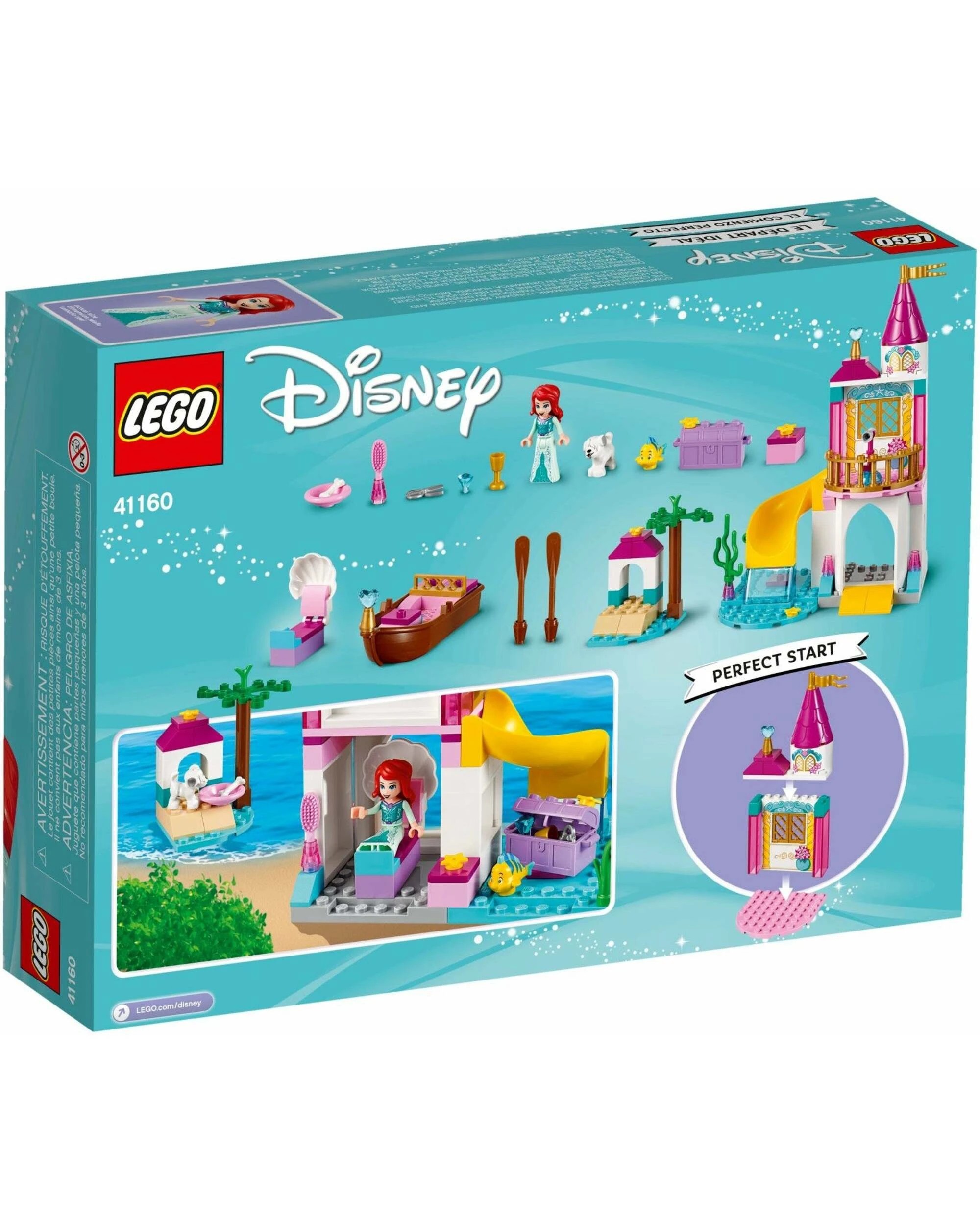 4 LEGO 41160 Ariel's Seaside Castle: Disney Princess Building Toy, 4 of 4