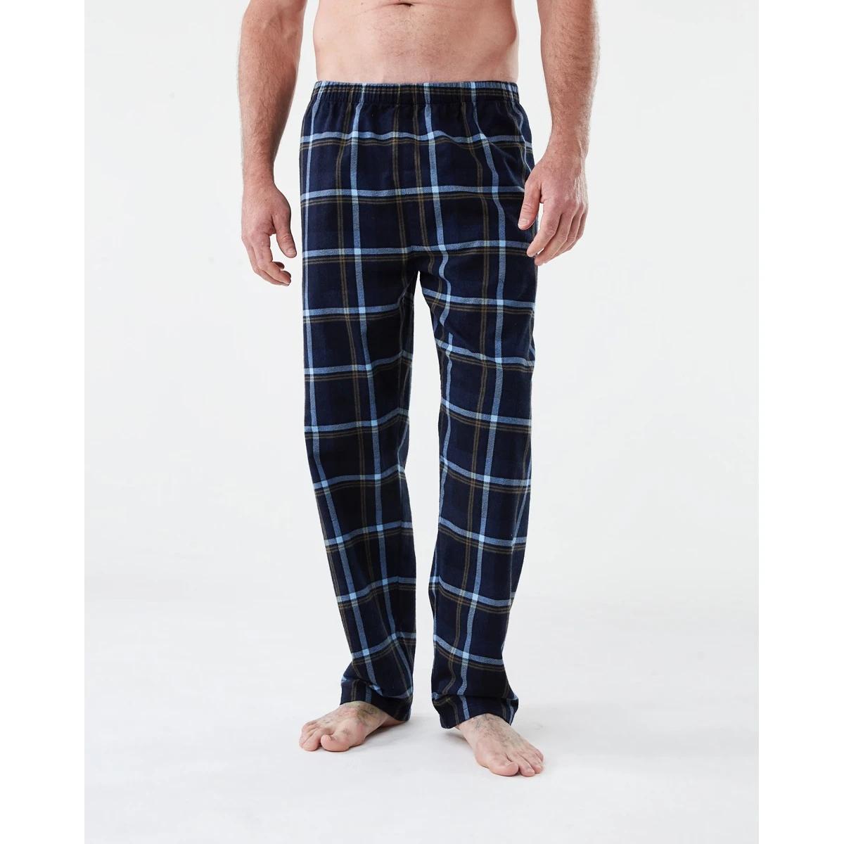 1 Flannel Sleep Pants Nvy Check, 1 of 4
