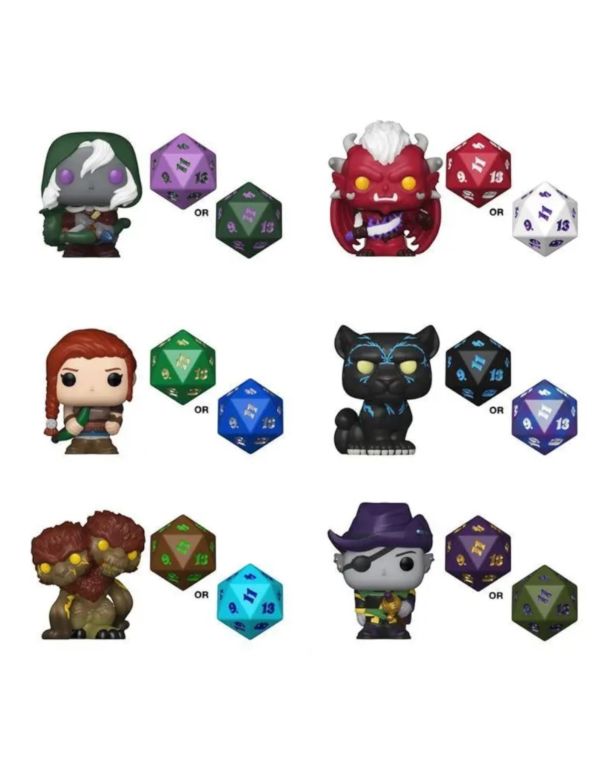 2 Dungeons and Dragons Funko Bitty POP! Vinyl and Dice Blind Box, 2 of 3