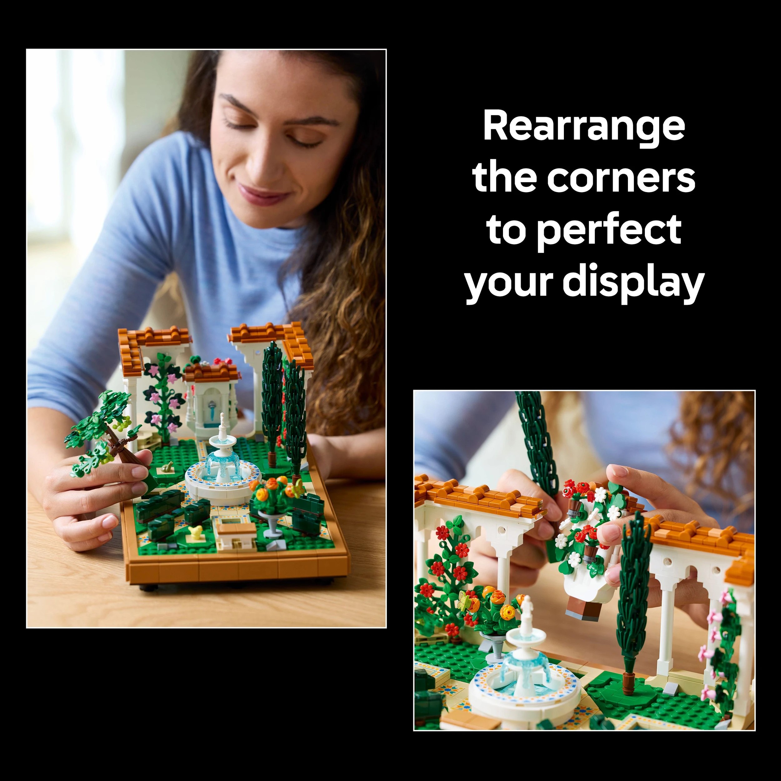 9 LEGO Icons Fountain Garden 10359, 9 of 10