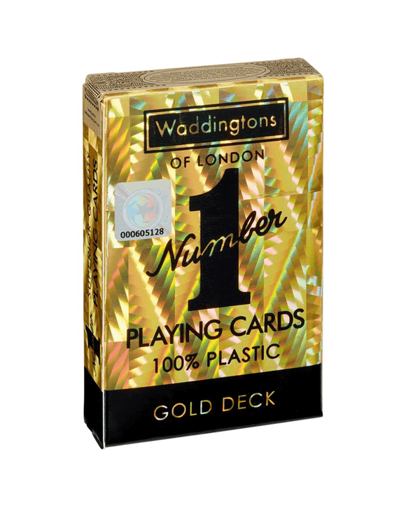 Waddington's Gold Playing Cards