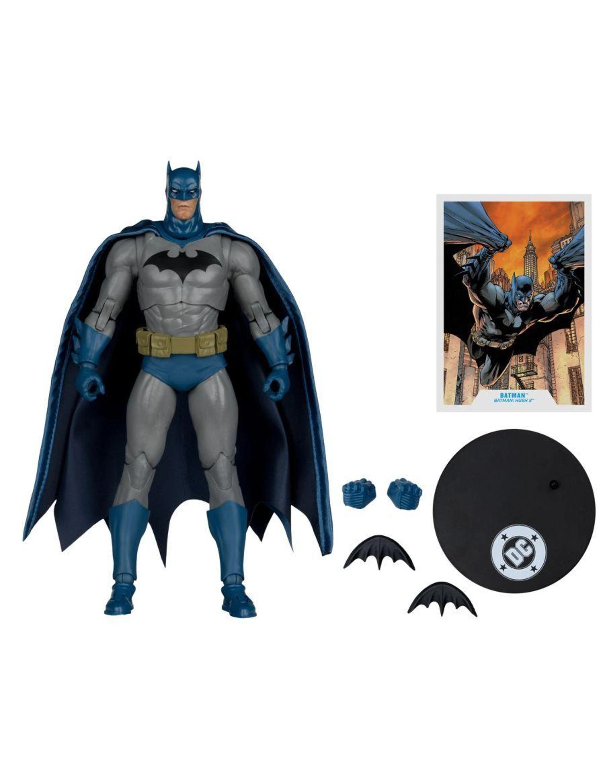 2 McFarlane DC Multiverse Batman Hush 2 Batman 7 inch Action Figure, 2 of 9