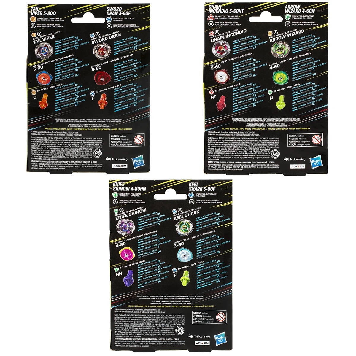 5 2 Pack Beyblade X Set - Assorted, 5 of 5