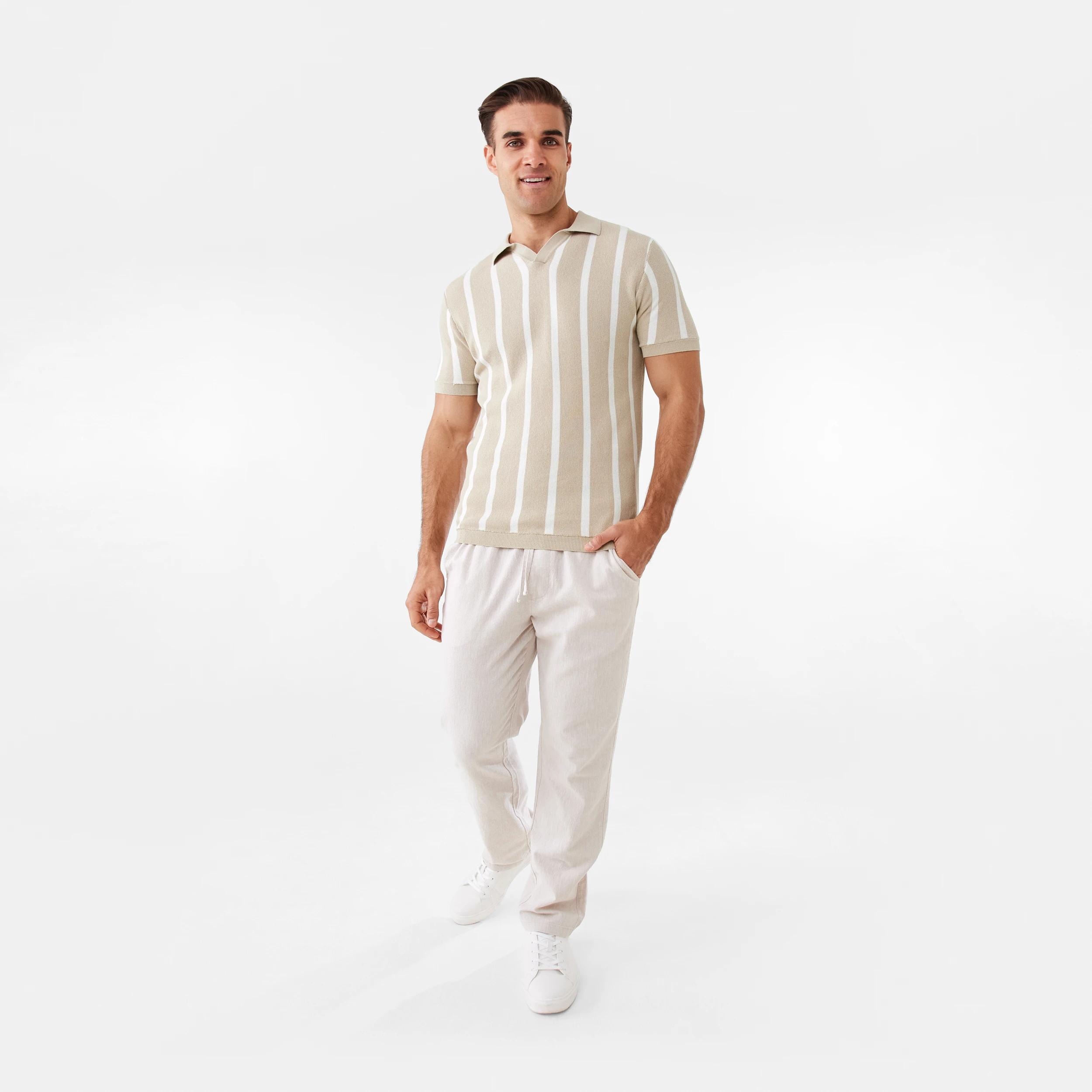 2 Knit Polo Shirt NEUTRAL, 2 of 9