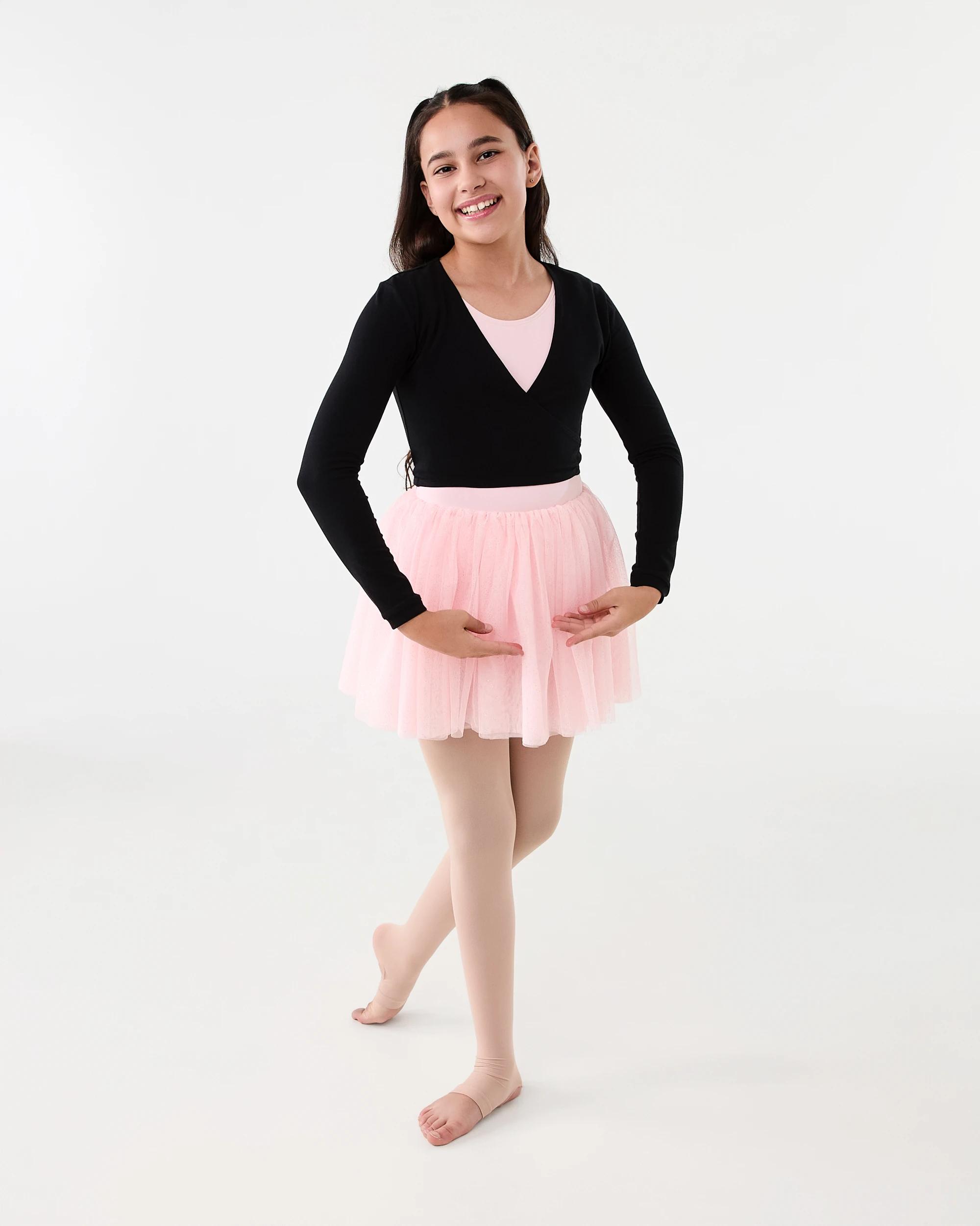 6 Dance Wrap Top BLACK, 6 of 10