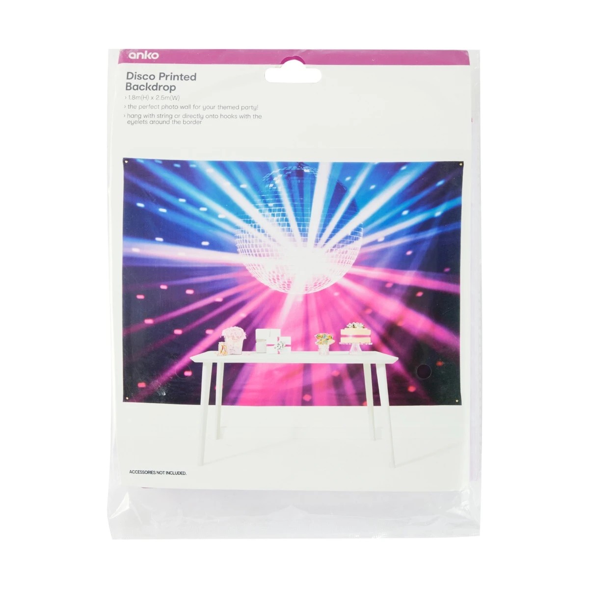 6 Disco Printed Backdrop, 6 of 6