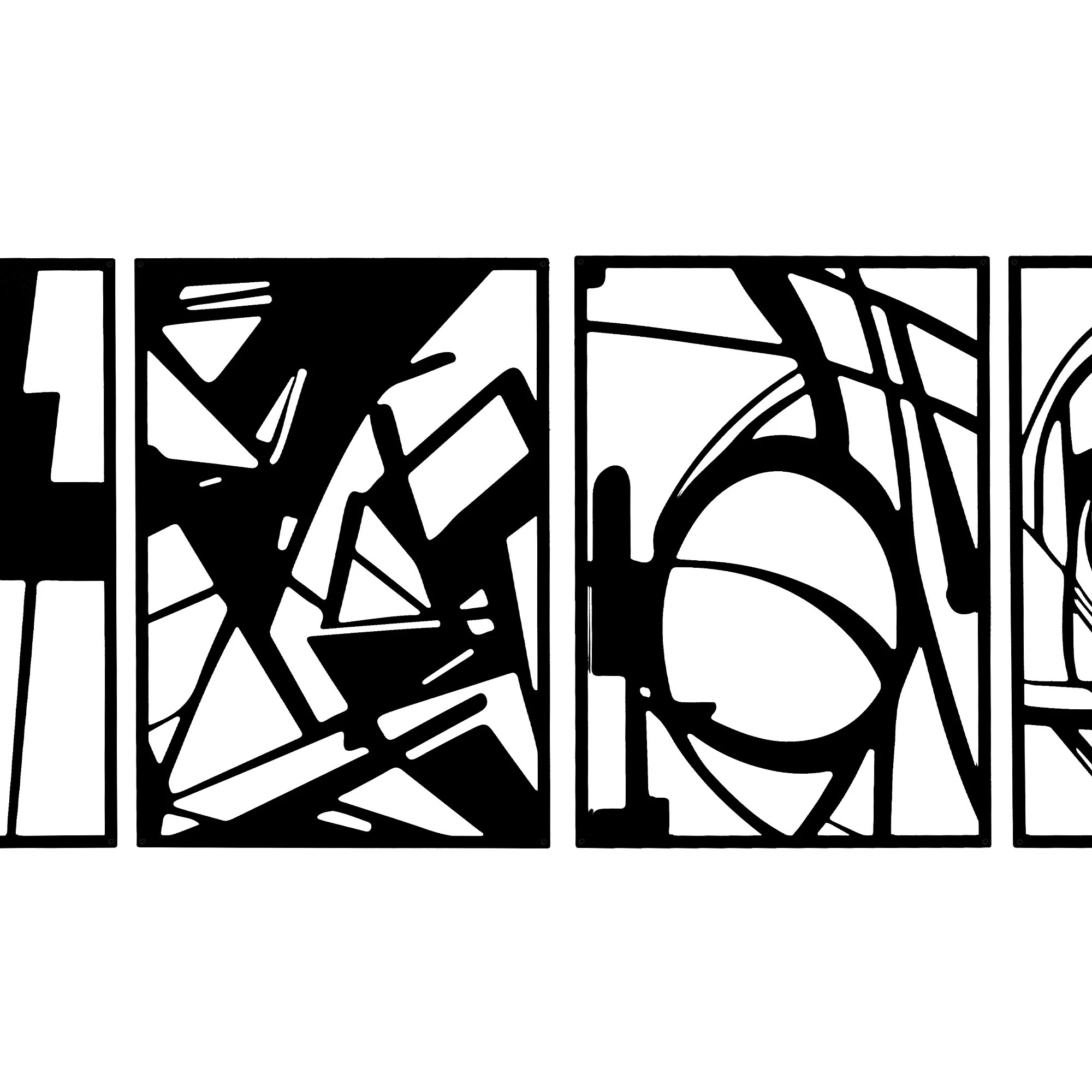 6 Yezi 4Pcs Metal Wall Decor Abstract Lotus Flower, 6 of 9