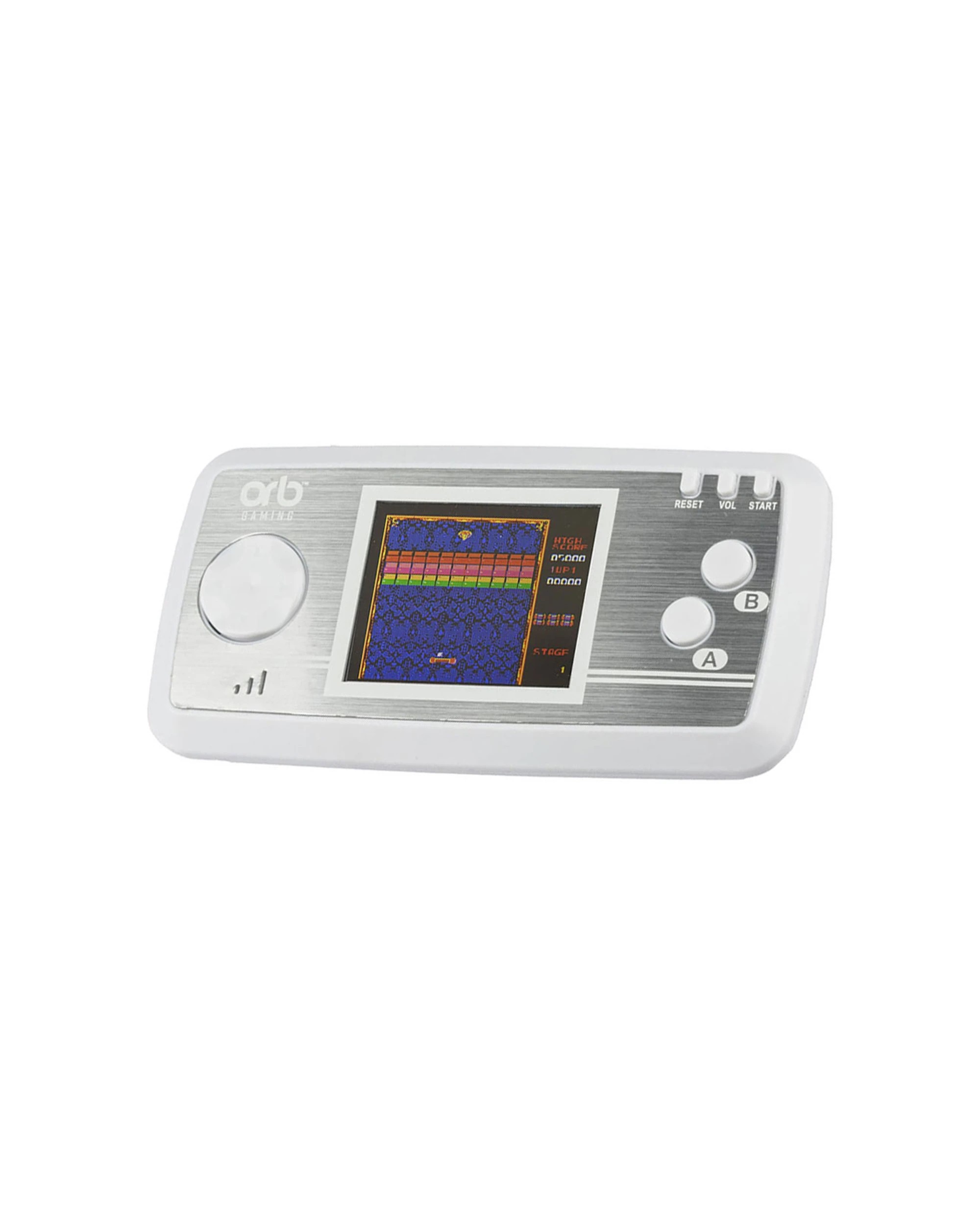 1 Thumbs Up 240-Games Retro Mini Handheld Console 2.5 Inch LCD Screen Pre-Loaded - White, 1 of 7