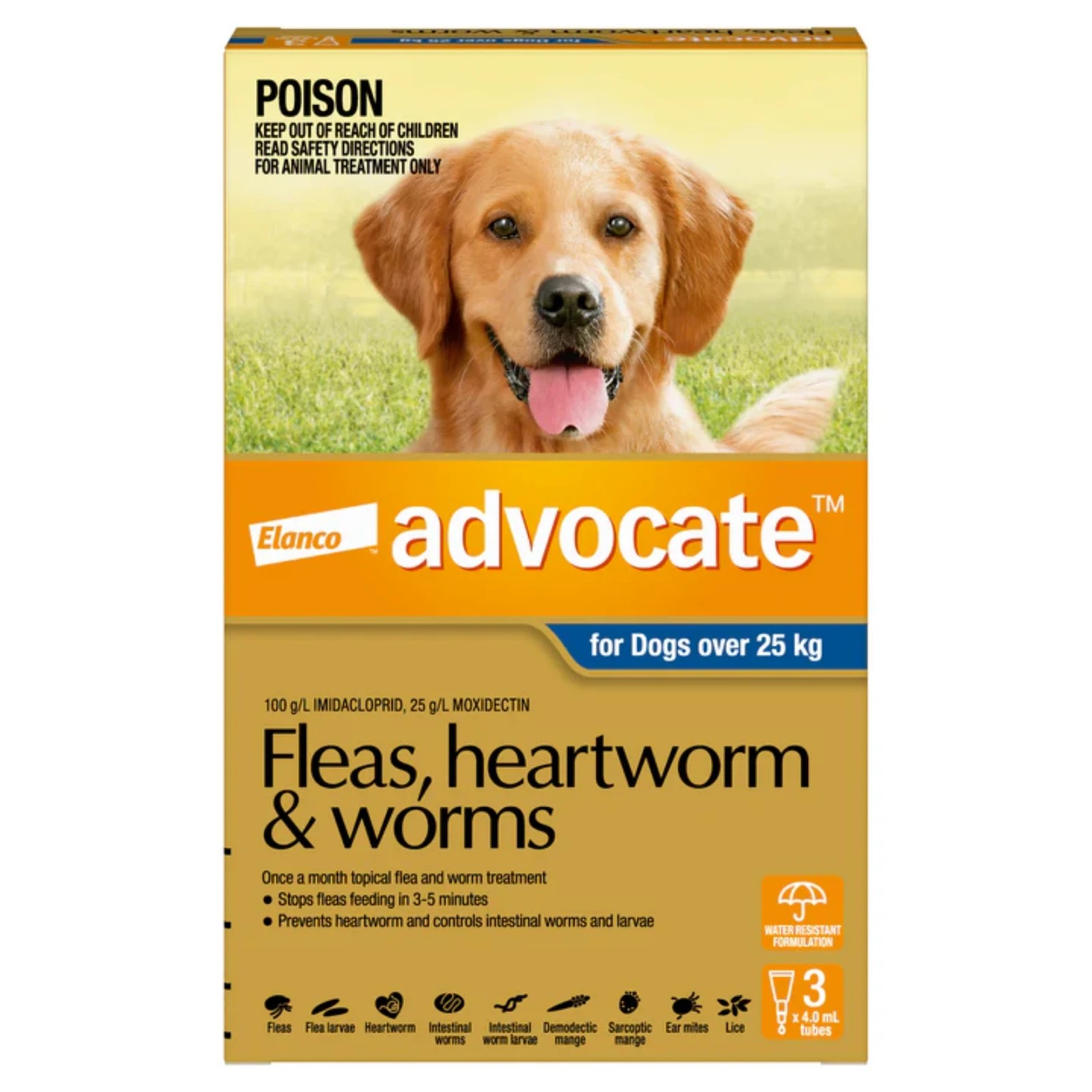 1 Advocate For Dogs Xlarge Over 25kg - 3 Pack, 1 of 2