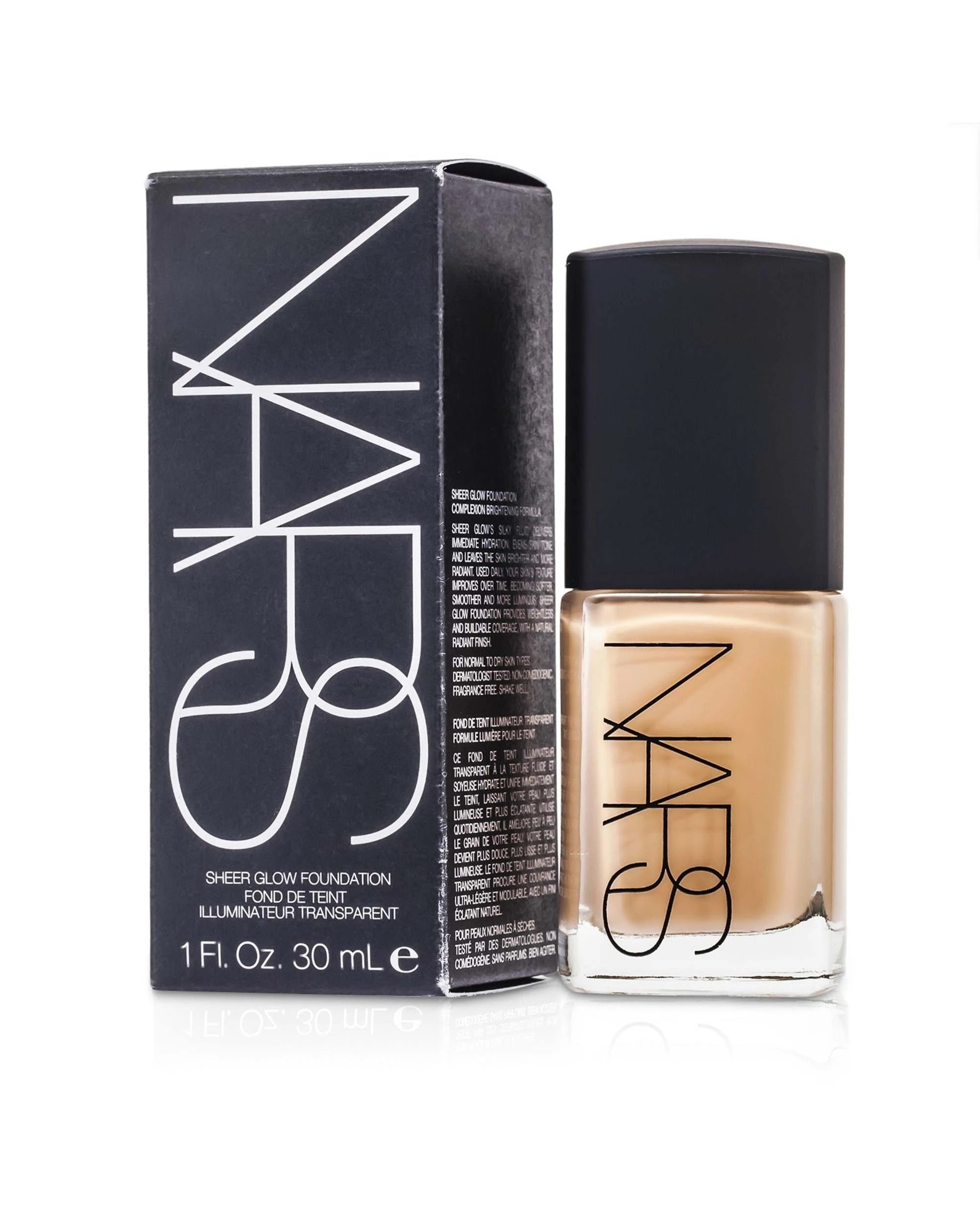 9 NARS Sheer Glow Foundation - Fiji (Light 5) 30ml/1oz - Gold, 9 of 9