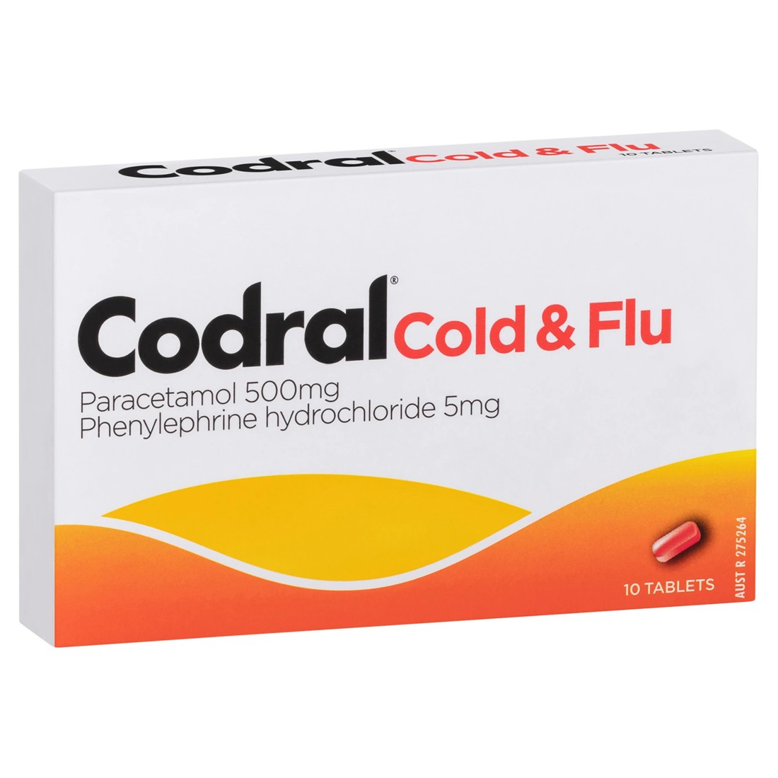 1 10 Pack Codral Cold & Flu Tablets, 1 of 4