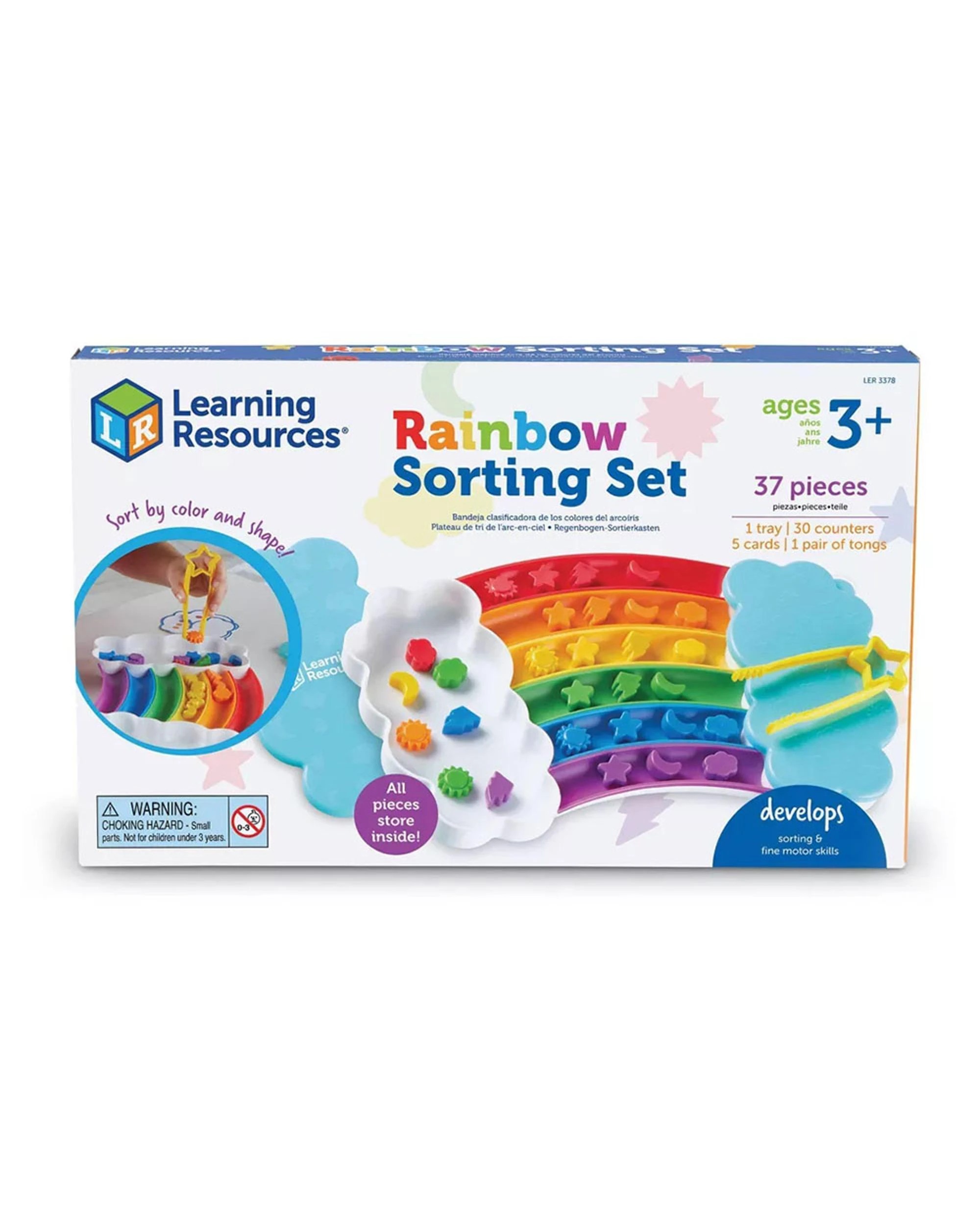 1 Learning Resources Rainbow Sorting Trays, 1 of 5