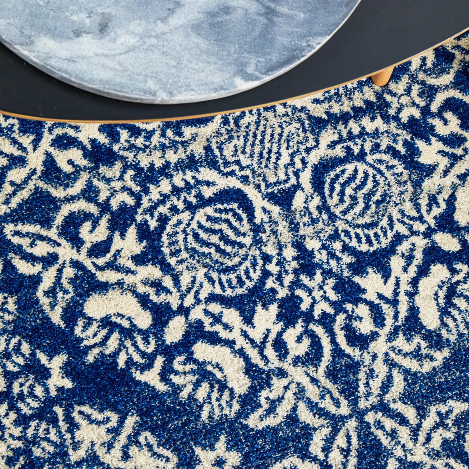 8 Common Ground Rugs Phantom 358 330x240cm - Extra Large Power Loomed Pet Friendly Floor Rug - Blue, 8 of 9