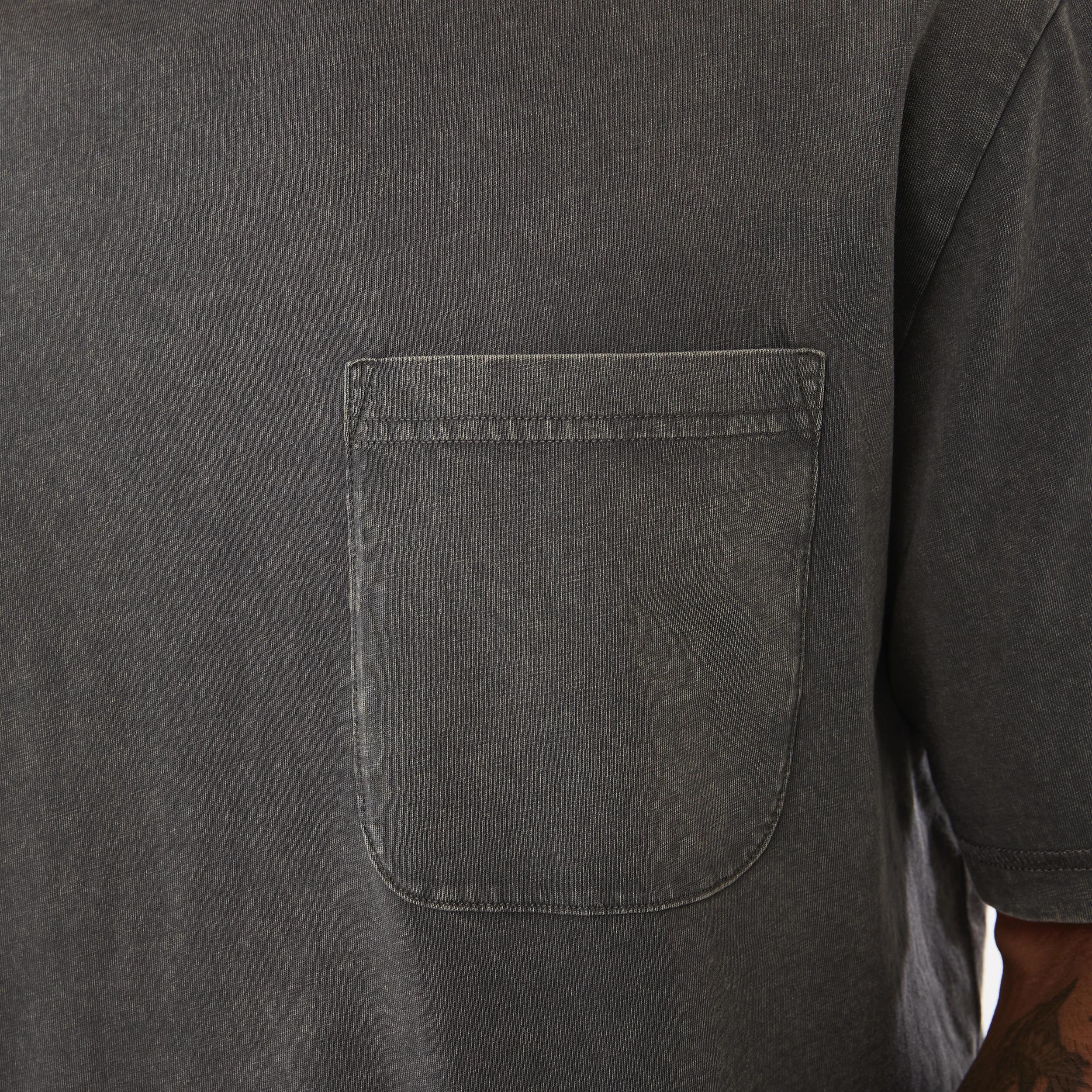 5 Garment Dyed T-shirt VOLCANIC ROCK, 5 of 5