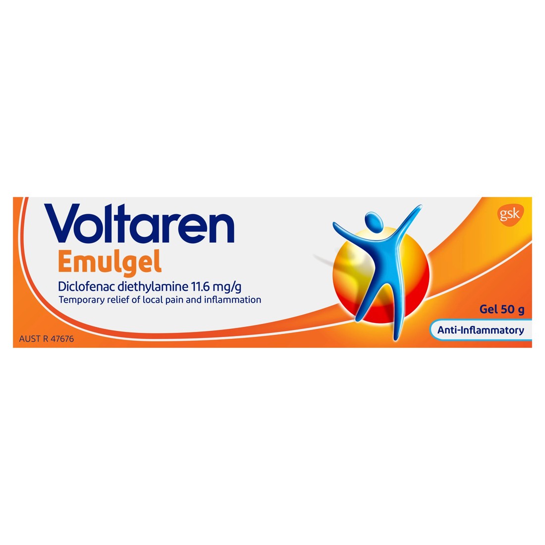 2 Voltaren Emulgel Anti-Inflammatory Gel 50g, 2 of 10