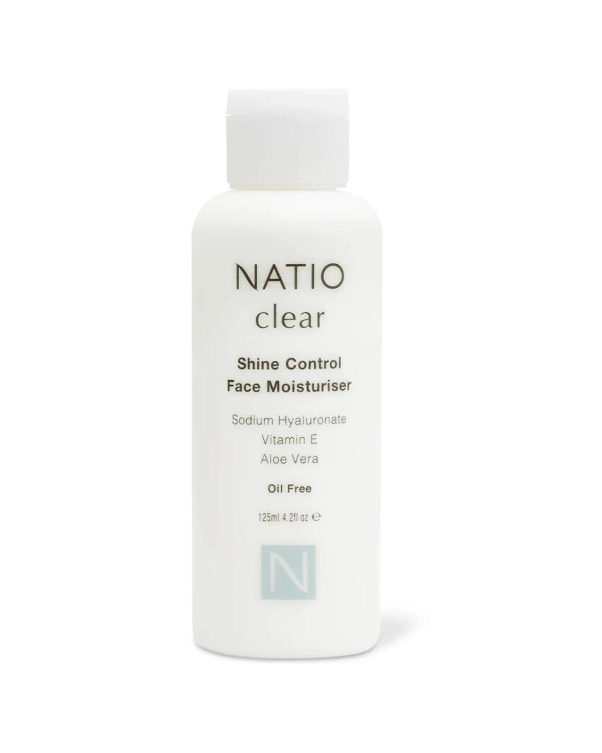 2 Natio 6PK Face Moisturiser Shine Control Sodium Hyaluronate 125ml - White, 2 of 2