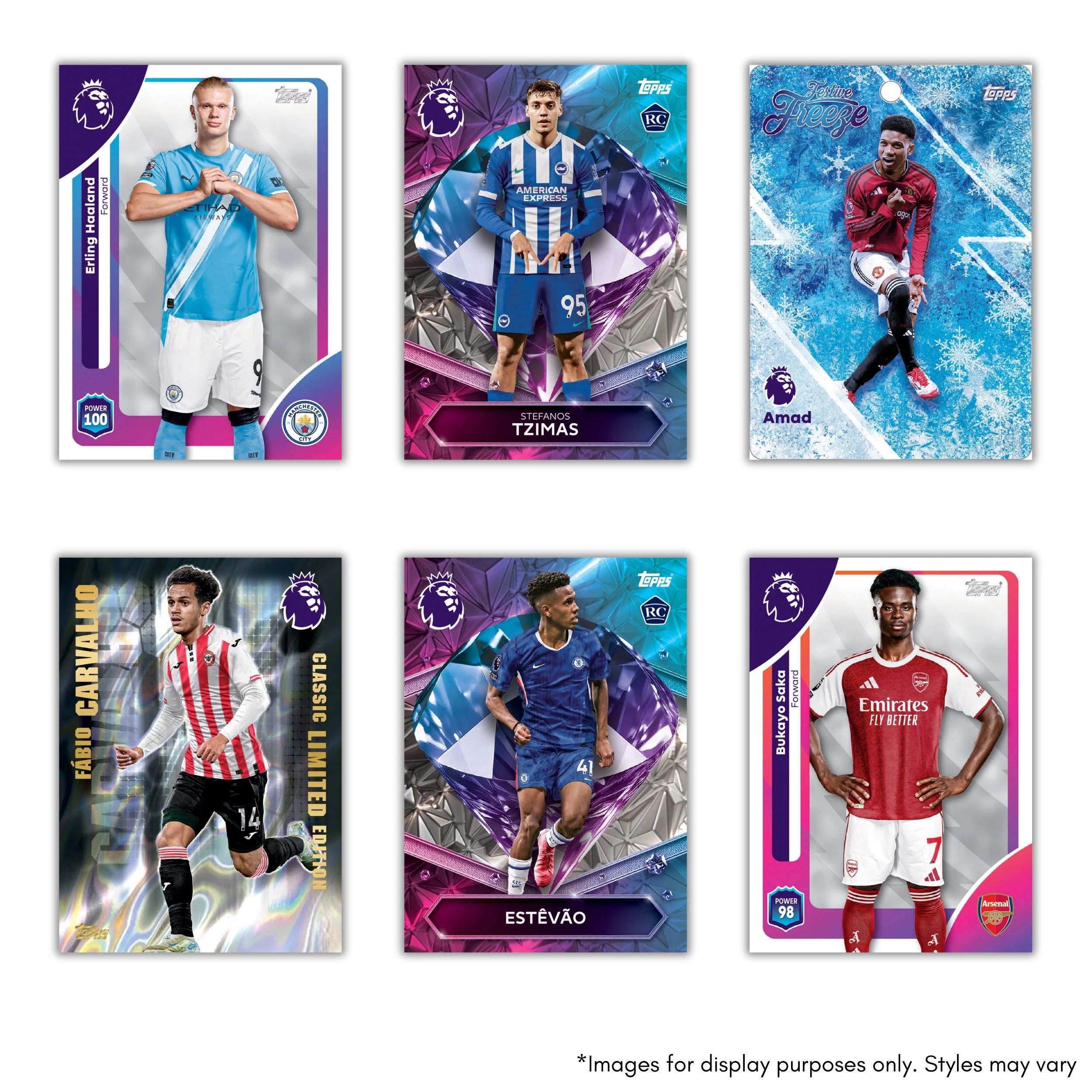 7 Topps Premier League 2026 Mega Tin - Assorted, 7 of 7