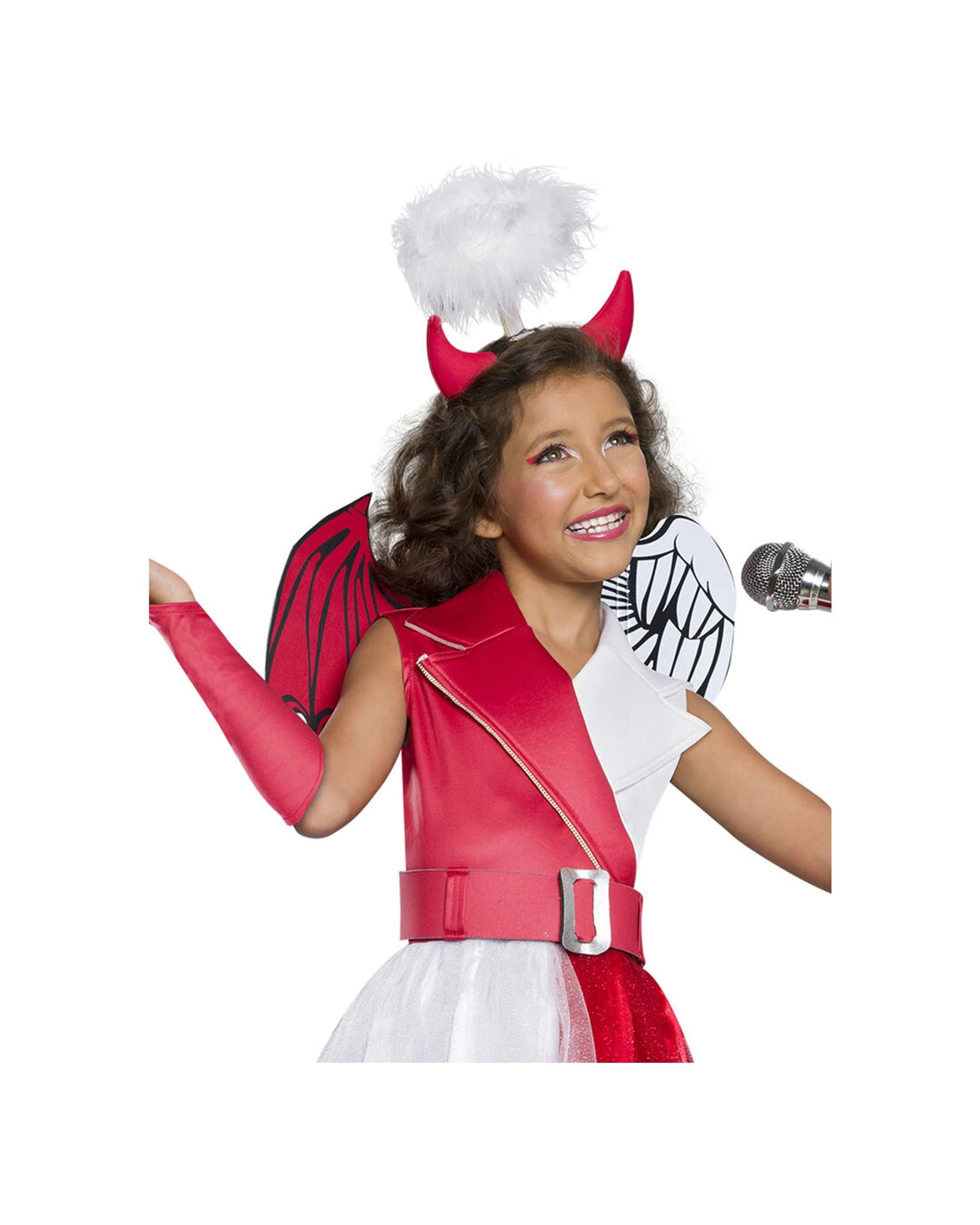 4 Rubies Diabla Devil Girls Dress Up Costume Size M - Multi, 4 of 4