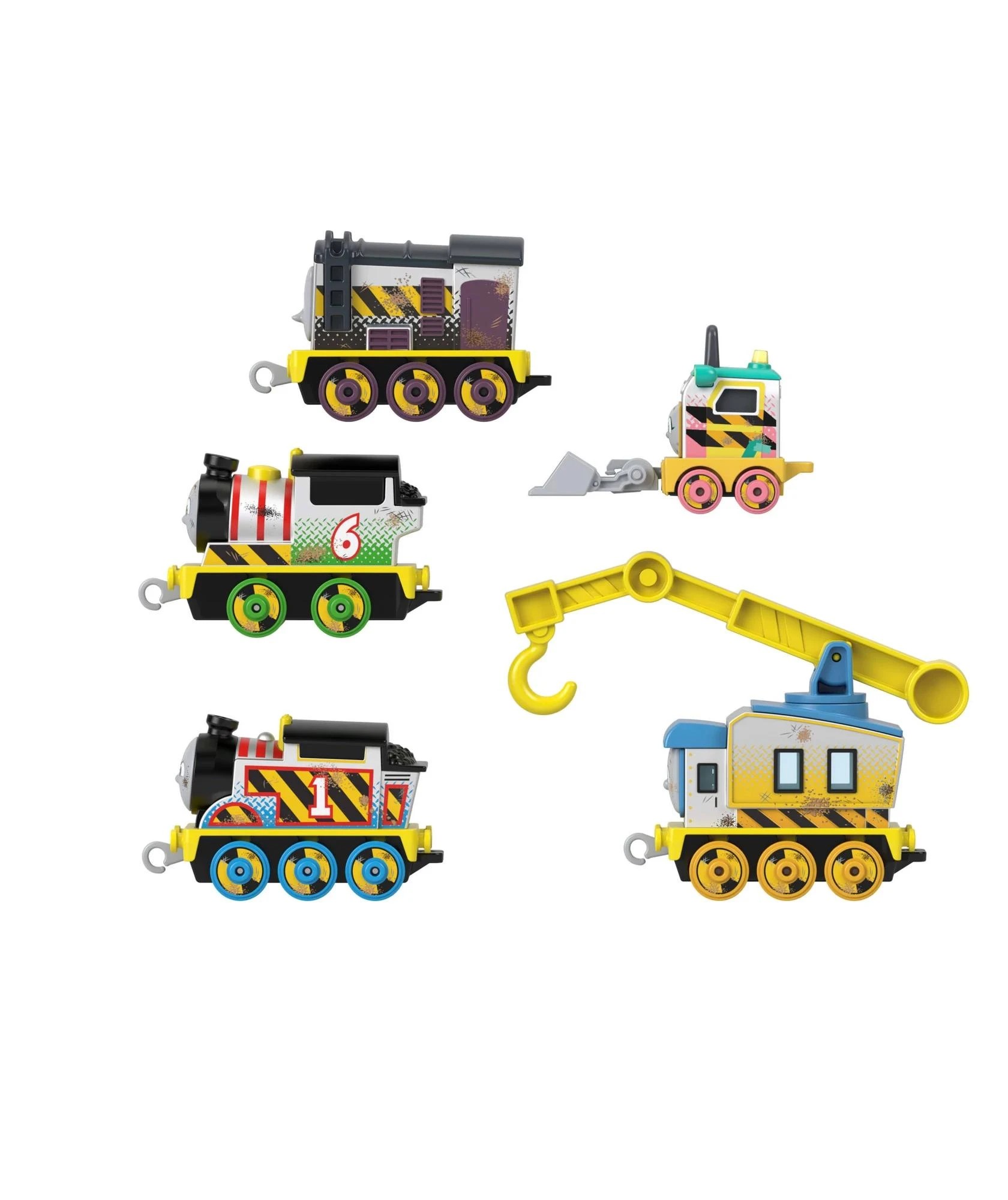 2 Fisher-Price Thomas & Friends Construction Crew 5-Piece Train & Vehicle Set, 2 of 5