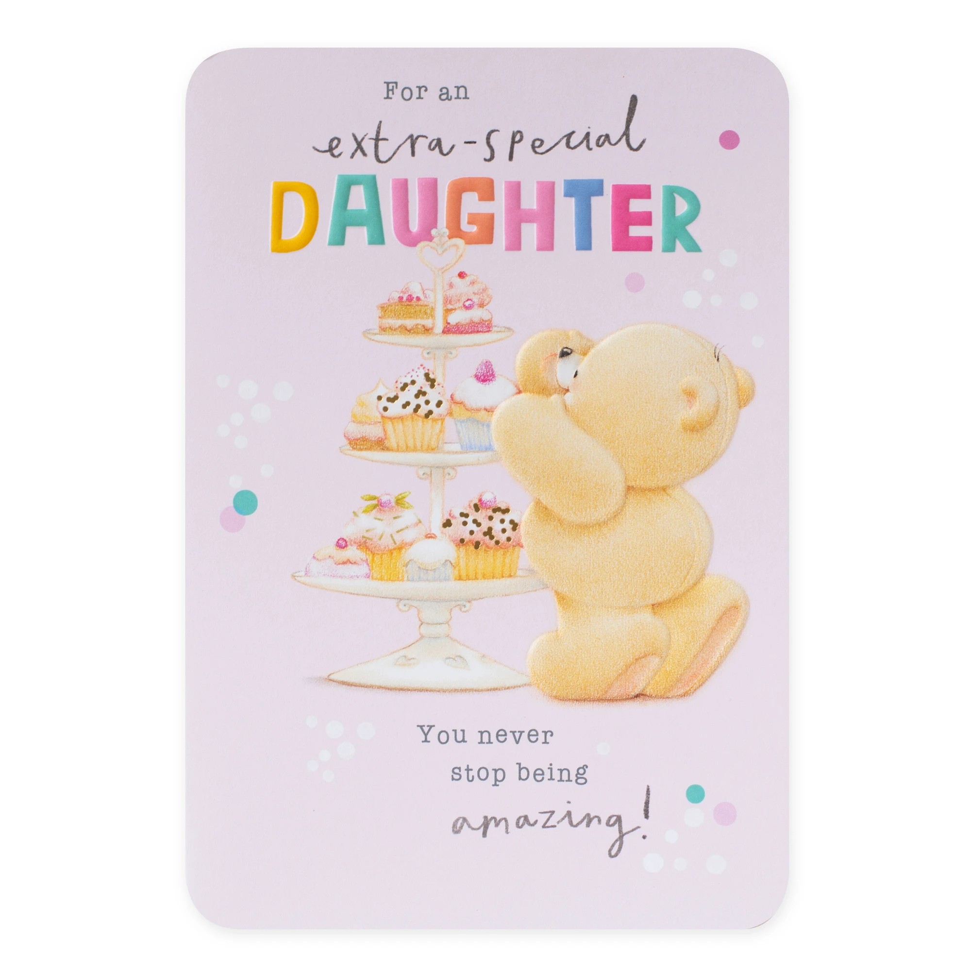 3 Hallmark Forever Friends Birthday Card for Daughter - Extra-Special and Amazing, 3 of 3