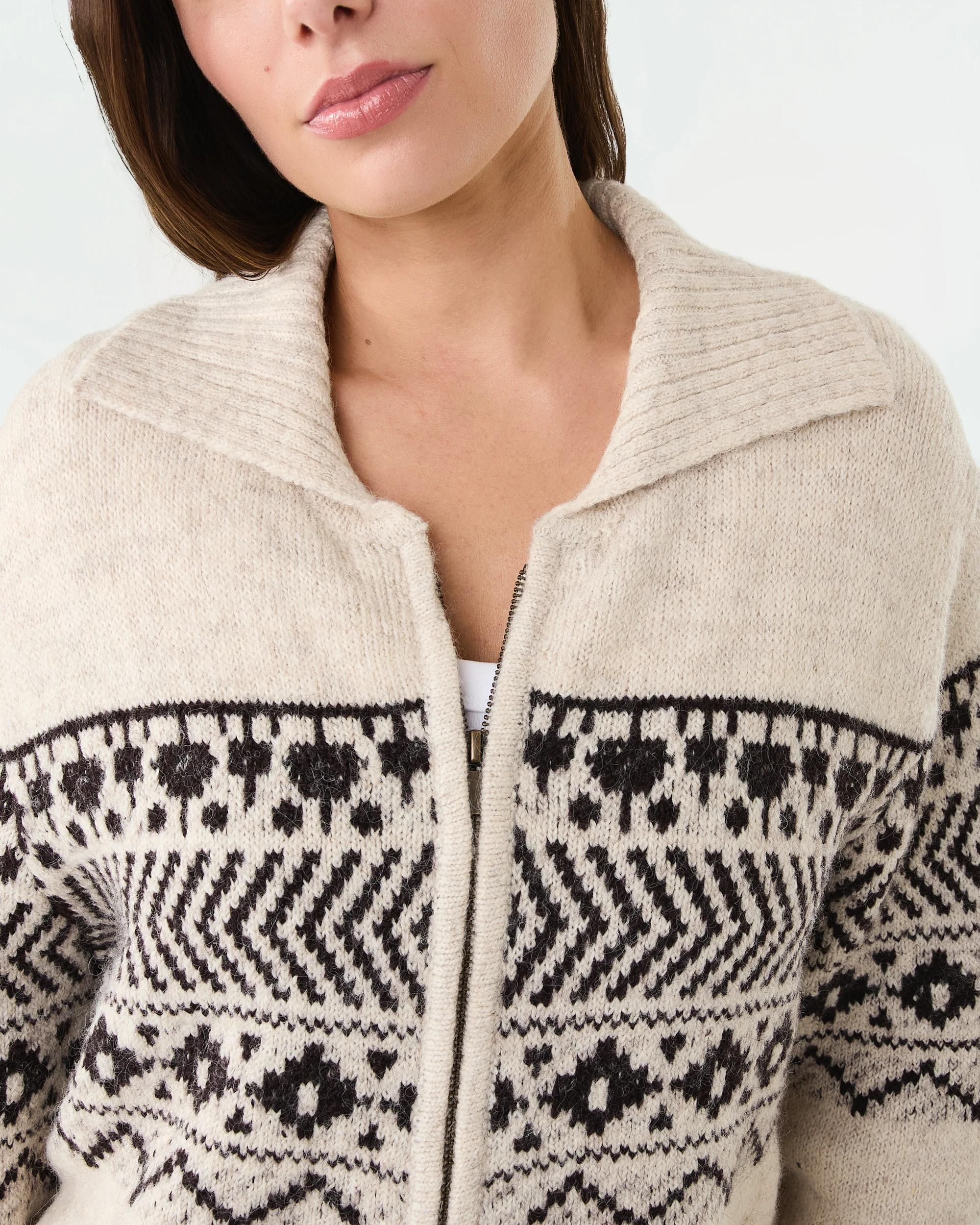 6 Fair Isle Cardigan Fair Isle, 6 of 8