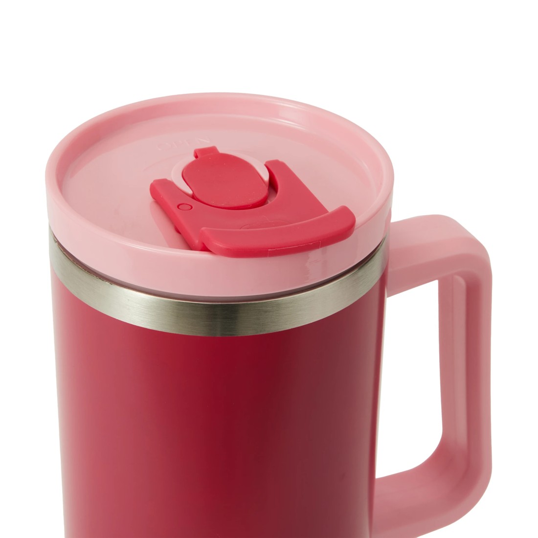 5 1.18L Red Jumbo Tumbler with Handle, 5 of 7