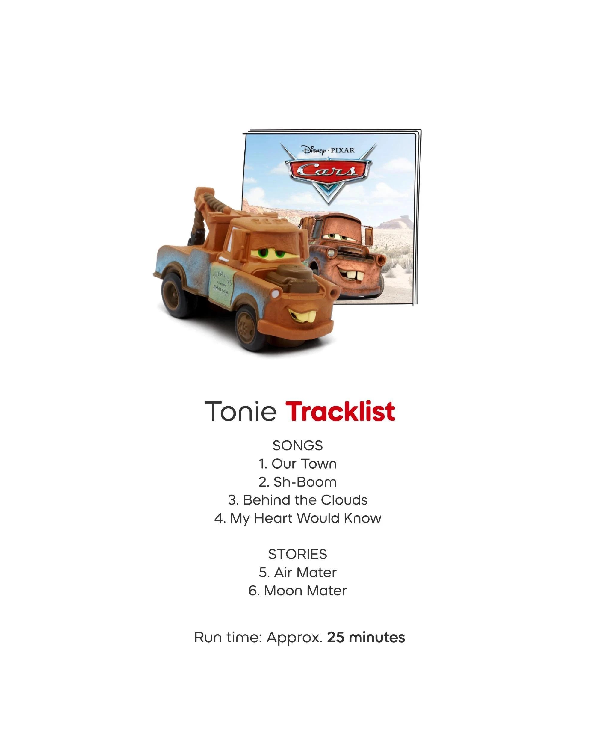 6 Disney - Cars - Mater Tonies Audio Character - Multi, 6 of 7