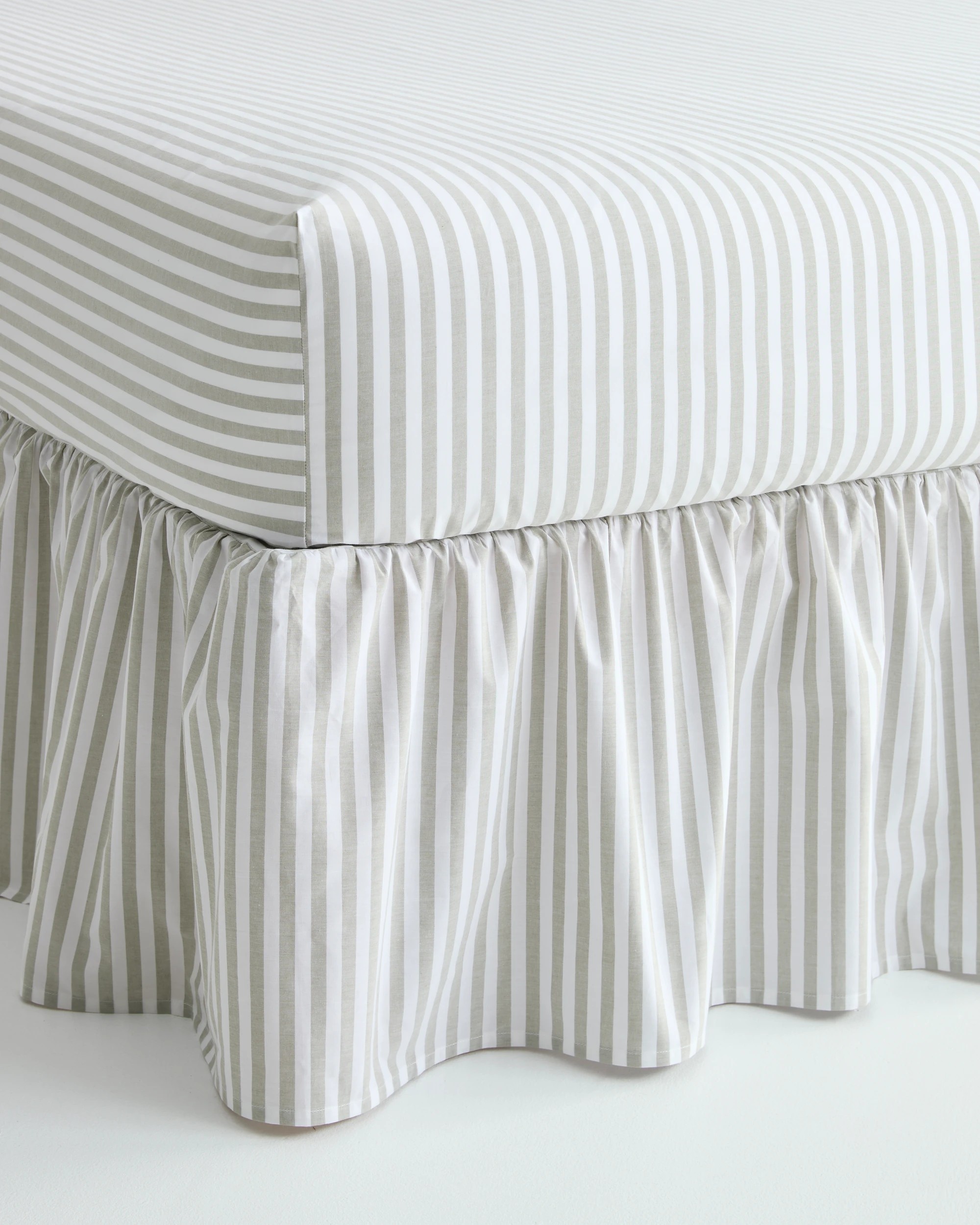 1 Target Australian Cotton Mix and Match Valance - King Bed - Green, 1 of 2