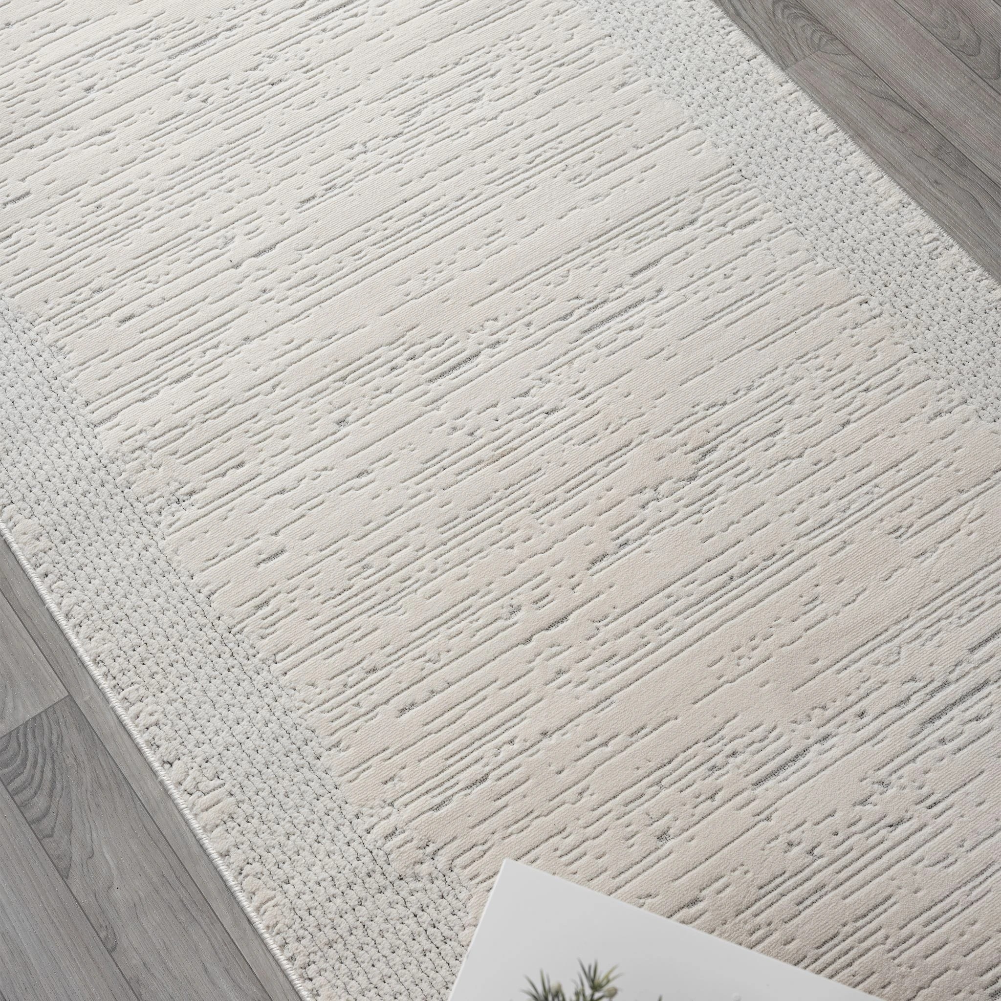 9 La Grace Home Adriano Soft Pile Premium Runner - 80x300cm - Ivory, 9 of 10