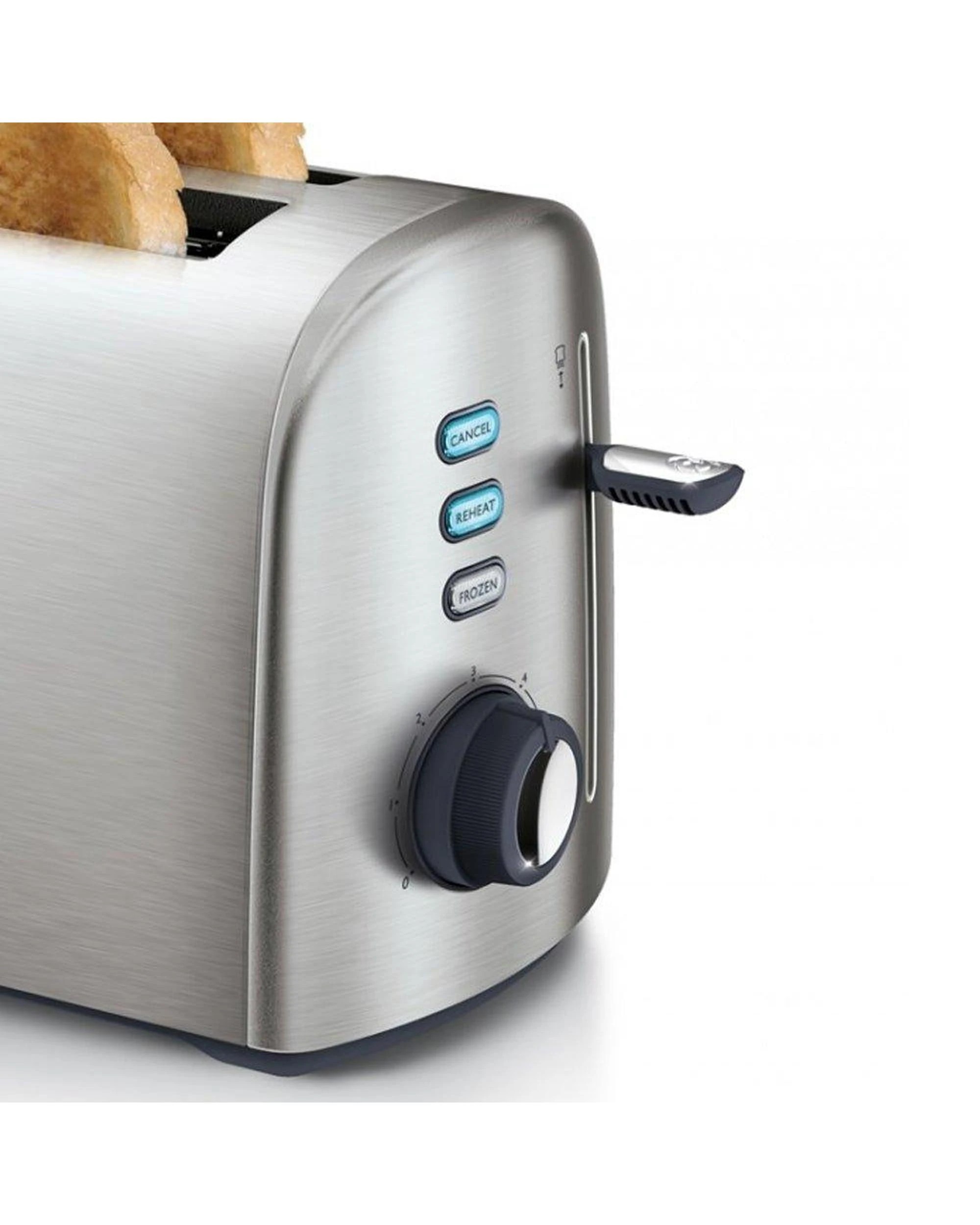 1 Maxim 2 Slice Automatic Toaster Stainless Steel 7 Browning Settings Compact - Silver, 1 of 1