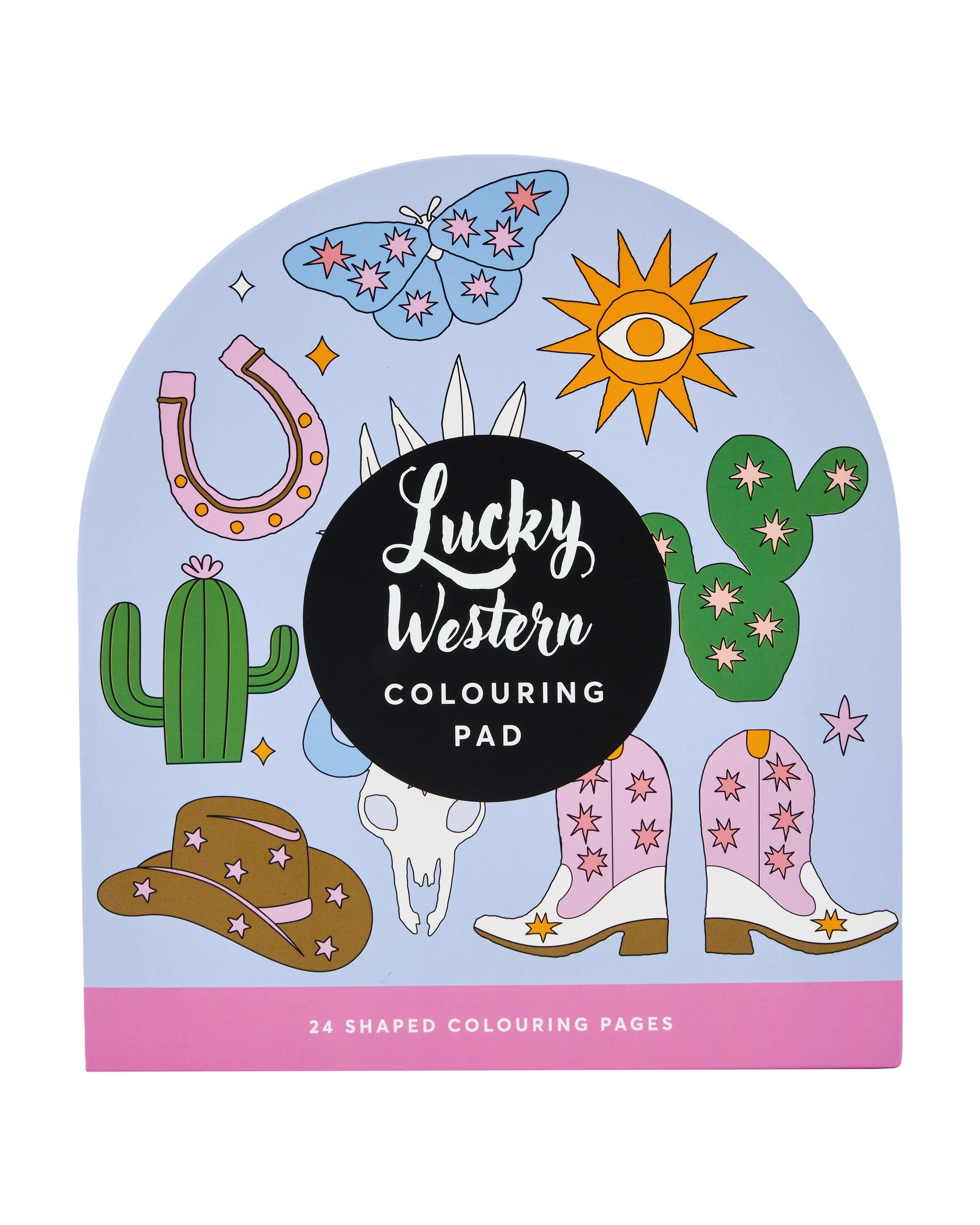 1 Colouring Pad - Lucky Western, 1 of 4