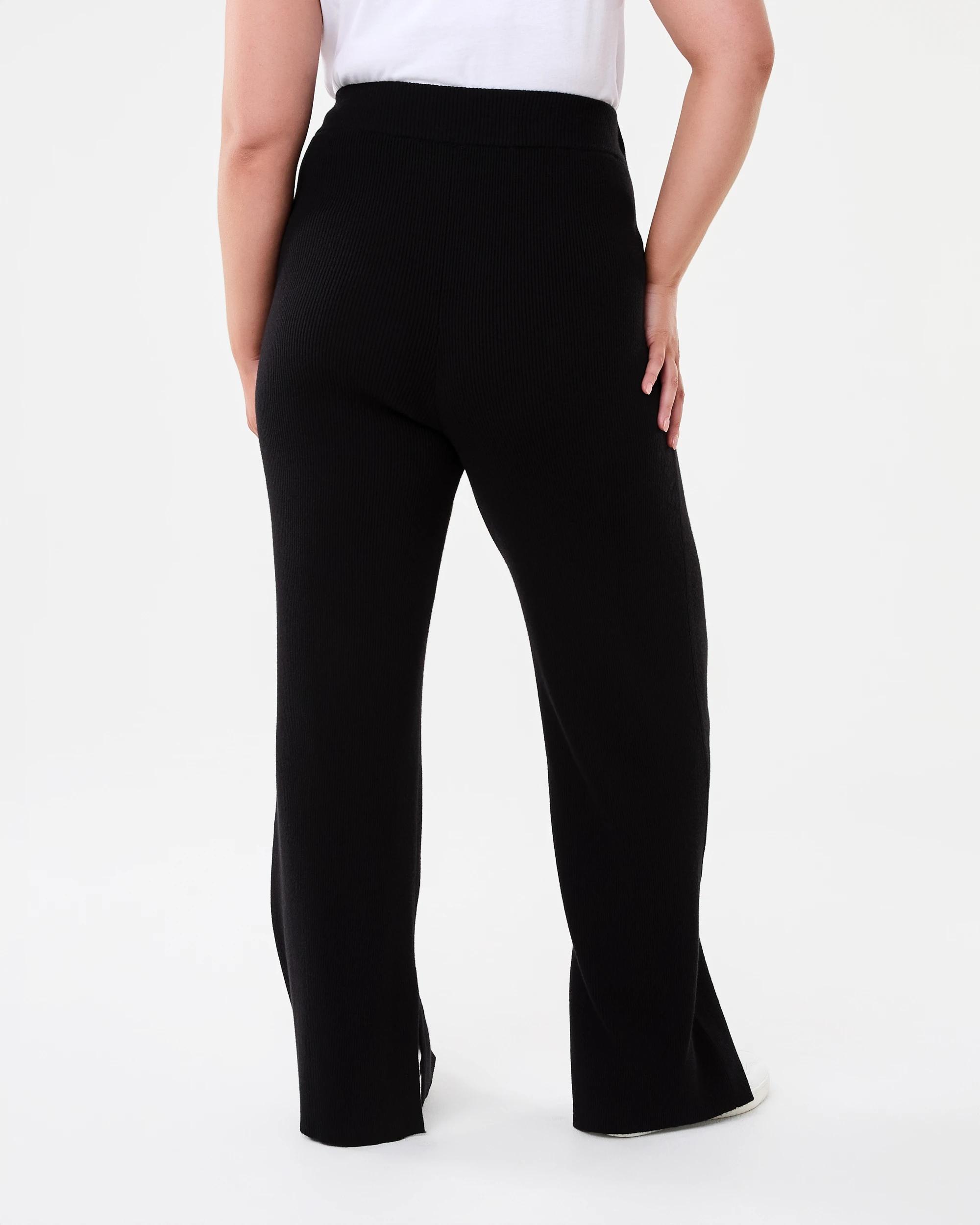 3 Maternity Knit Pants Black, 3 of 5