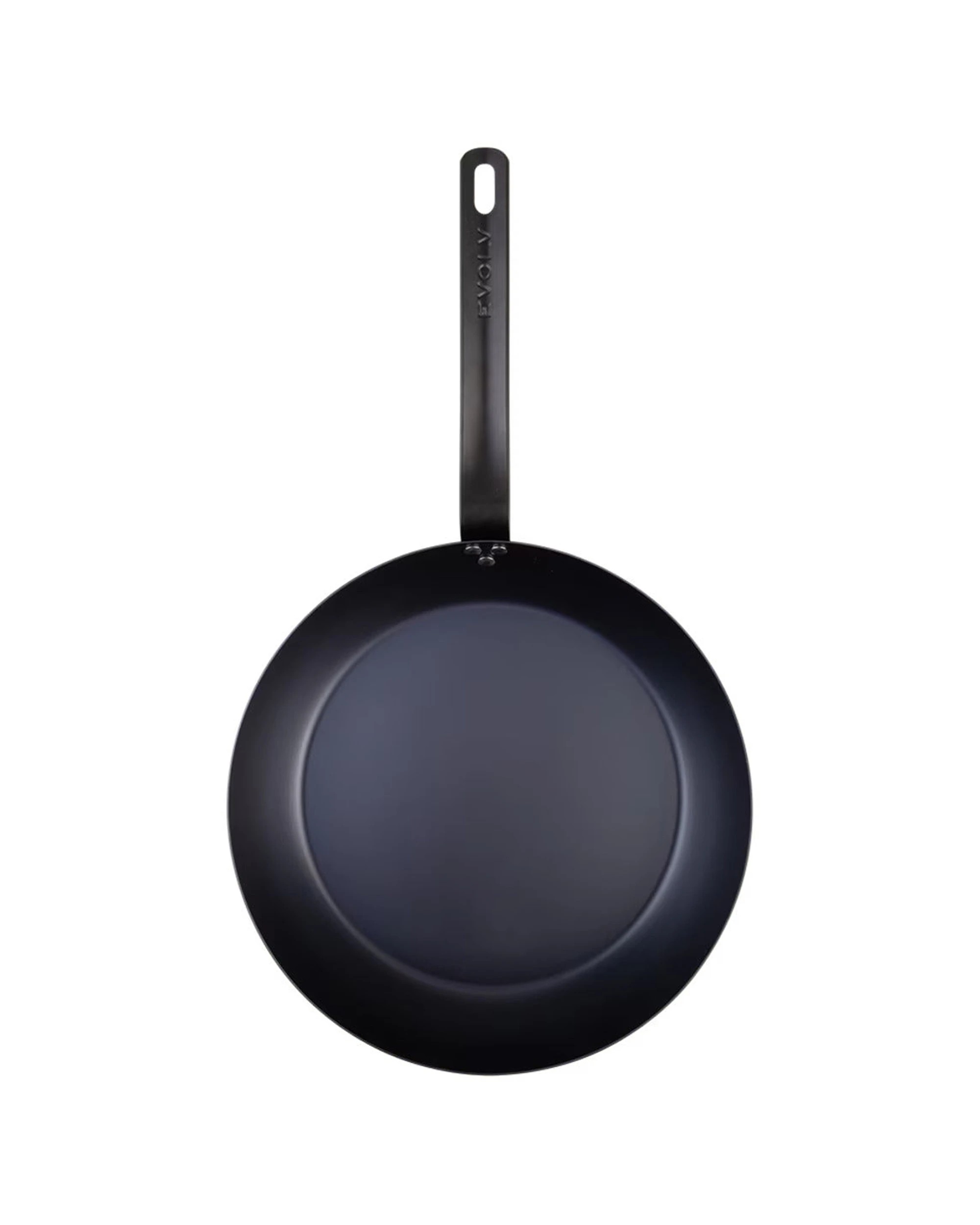 1 Evolv Pre-Seasoned Carbon Steel Fry Pan Heavy Gauge Cookware 30cm - Black, 1 of 3