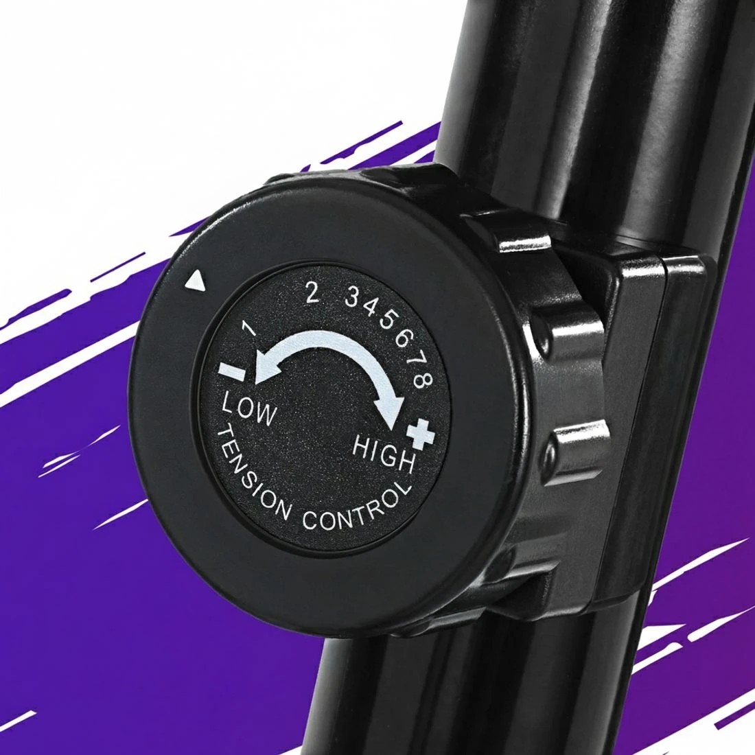 5 Everfit Magnetic Exercise Bike 8 Levels Upright Bike Fitness Home Gym - Multi, 5 of 6