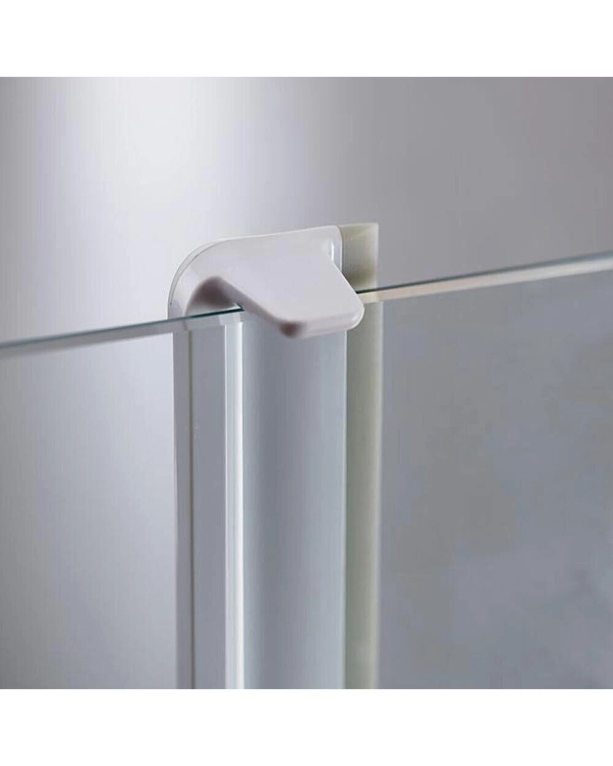 4 Joseph Joseph 2PK EasyStore Compact Shower Squeegee Hanging Hook Flexible - White, 4 of 5