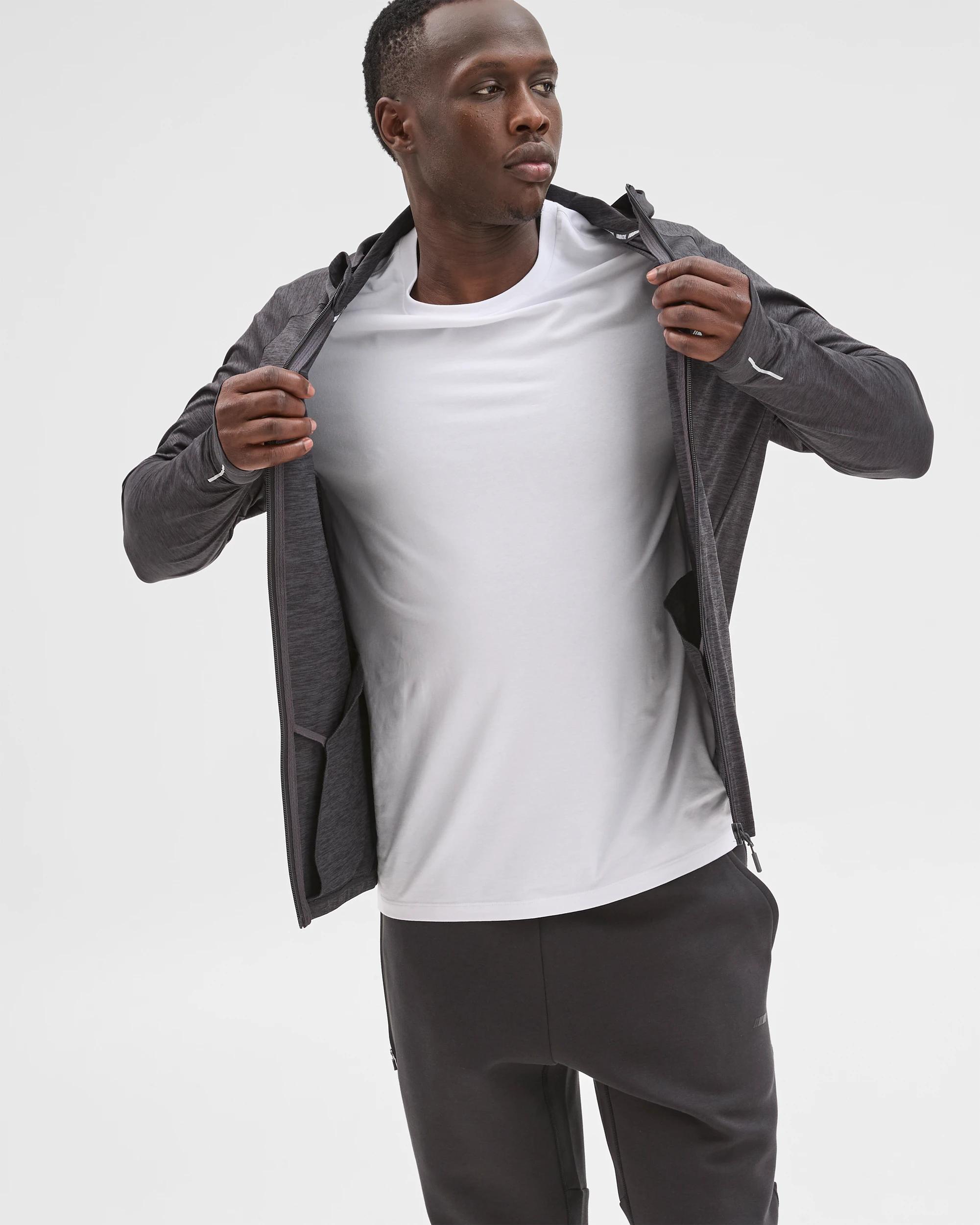 3 Target Active Active Panelled Zip Through Hoodie BLACK, 3 of 7