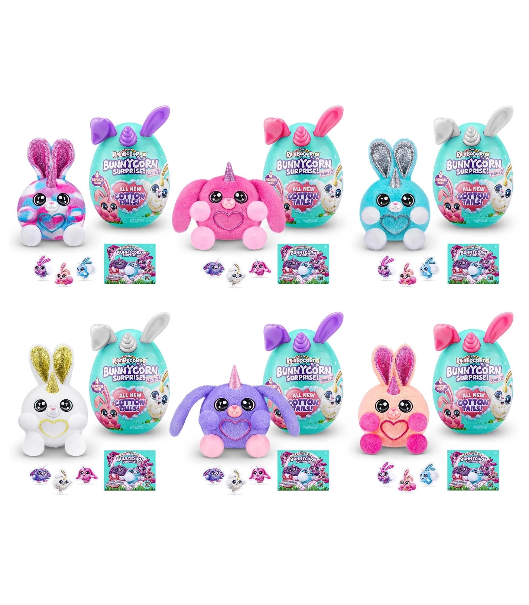 1 Rainbocorns Bunnycorn Surprise Series 2 by ZURU - Assorted* - Multi, 1 of 10