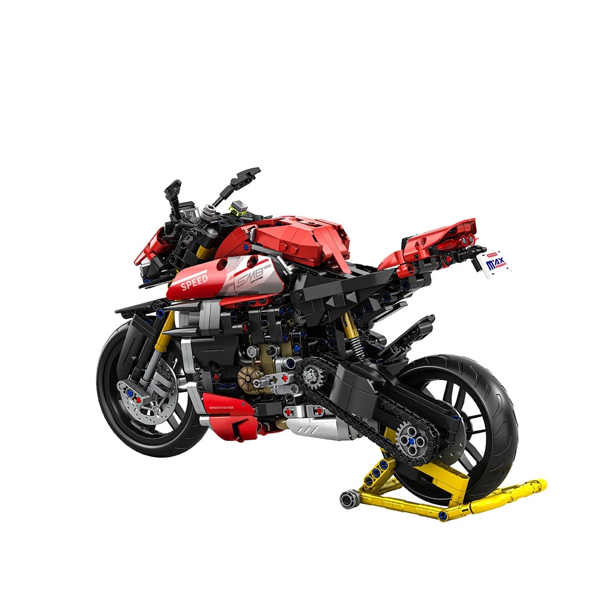 3 963 Piece Mini Blocks Vehicle Series: Motorbike, 3 of 4