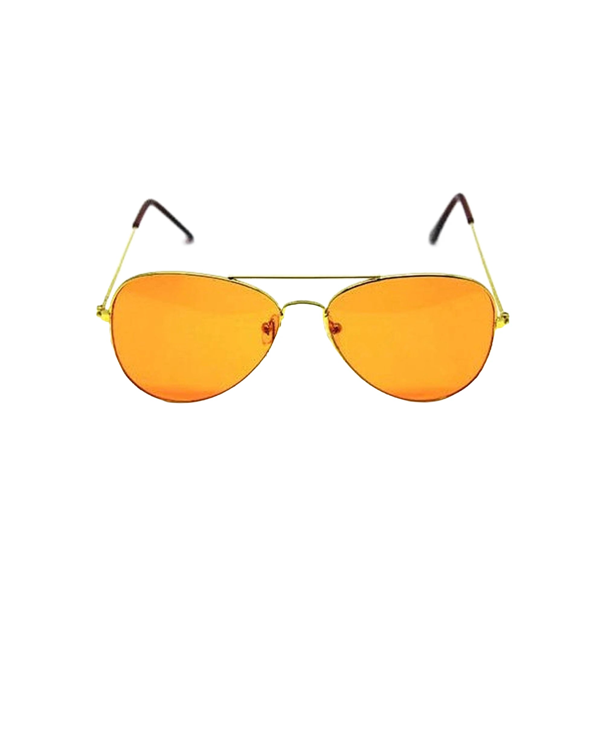 1 JD Party Party Glasses Aviator Size Dress Up Events and Celebrations - Orange, 1 of 1