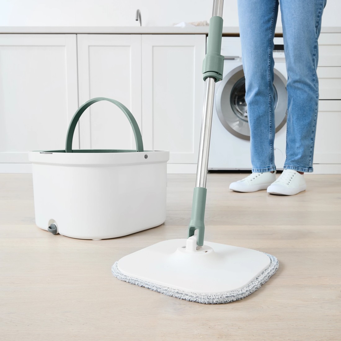 1 Dual Section Spin Mop Set, 1 of 10