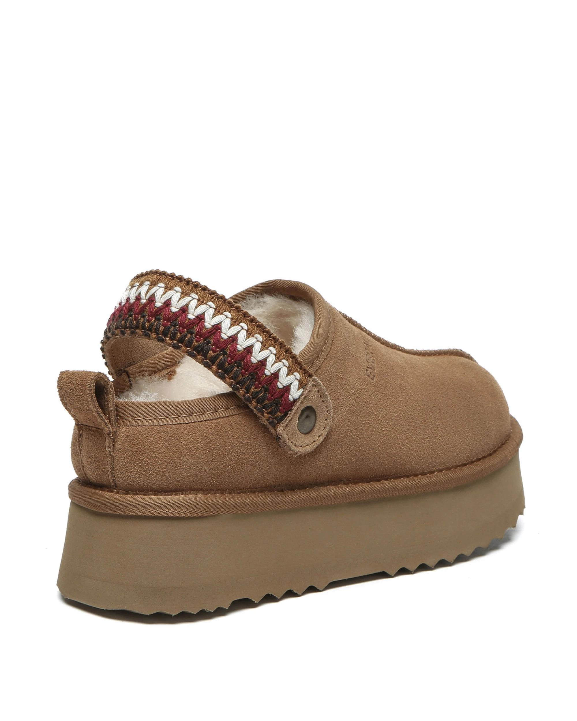3 Everau Womens Maeve Slippers CHESTNUT, 3 of 5