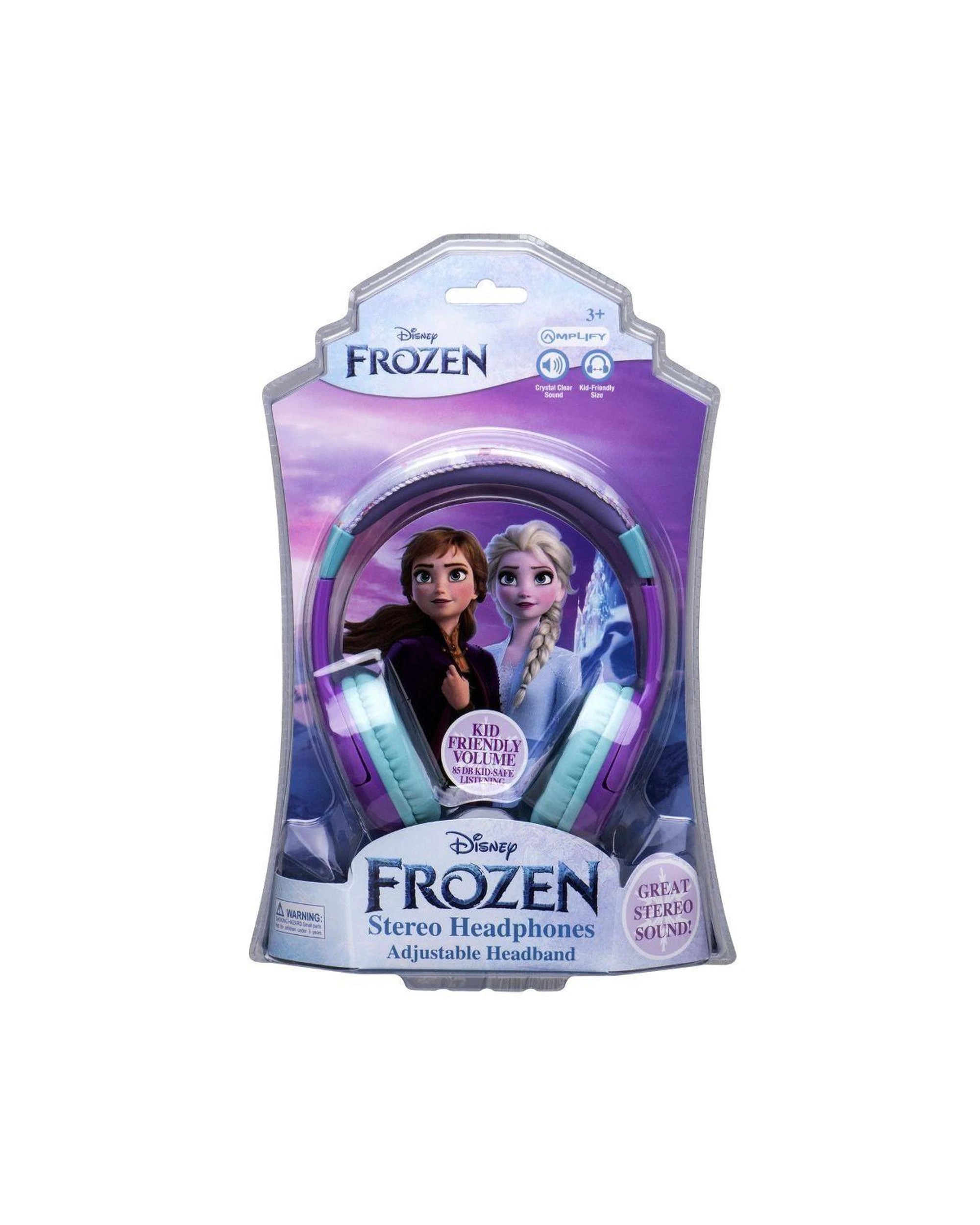 3 Disney Frozen Auxiliary Headphones with Kid-Friendly Volume, Padded Earcups & Adjustable Headband, 3 of 3