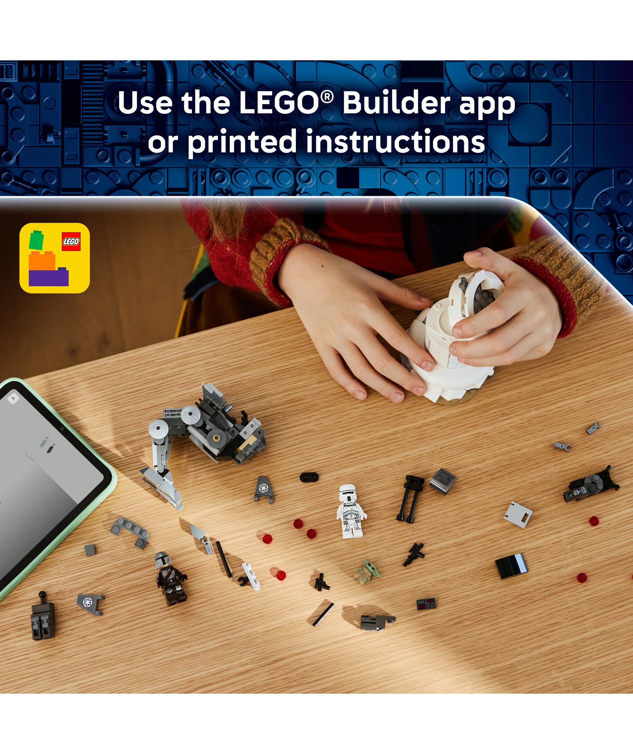 7 LEGO Star Wars AT-RT Attack 75444, 7 of 10