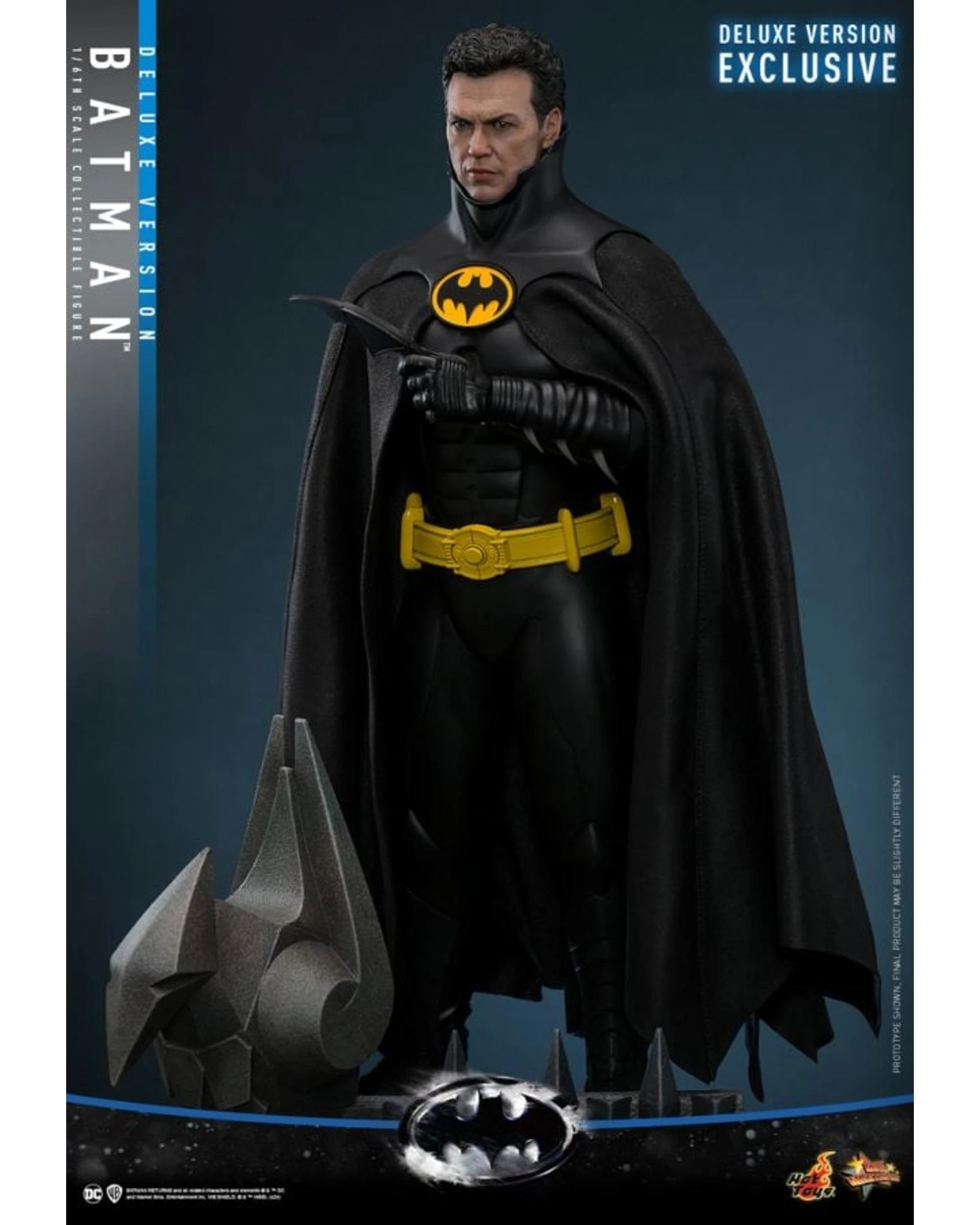 4 Hot Toys Batman Returns Batman Deluxe 1:6 Scale Collectable Action Figure, 4 of 10
