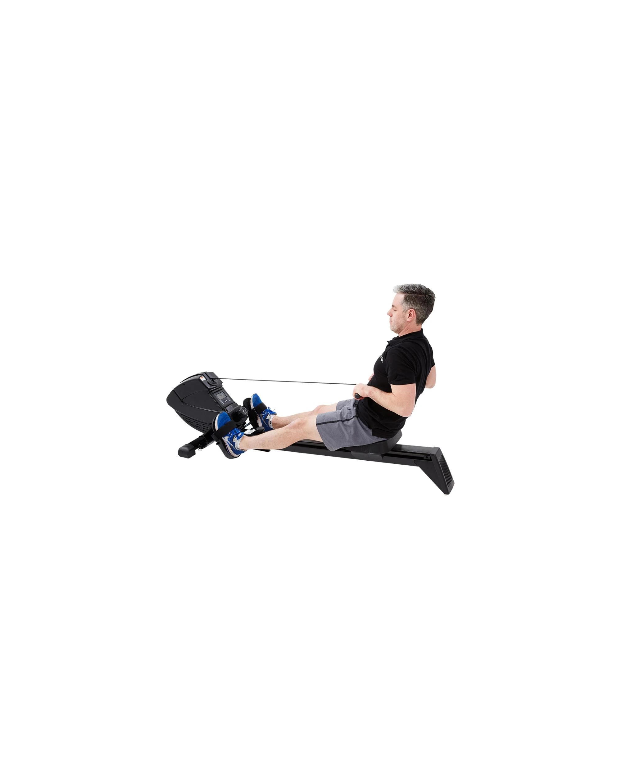 4 Action Sports Rowing Machine Magnetic Rower - Black, 4 of 6