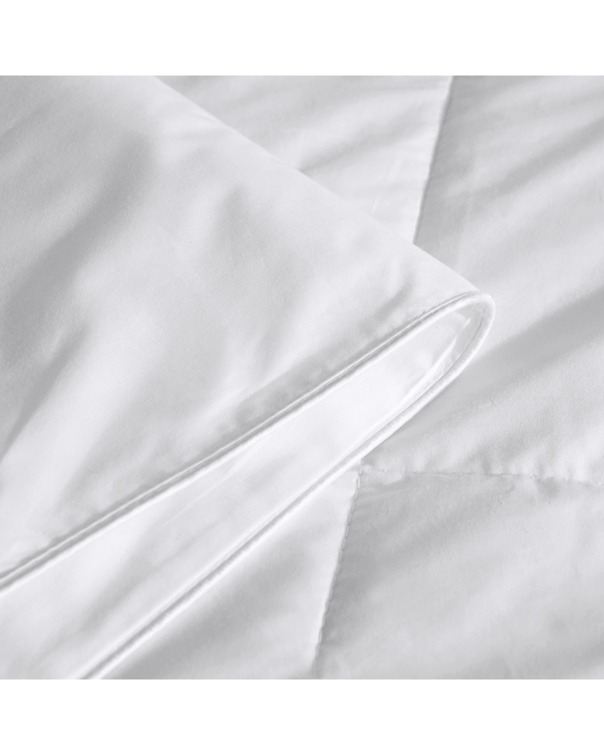 4 Dreamaker 250GSM Lightweight Australian Washable Wool Quilt - King Single Bed - White, 4 of 4