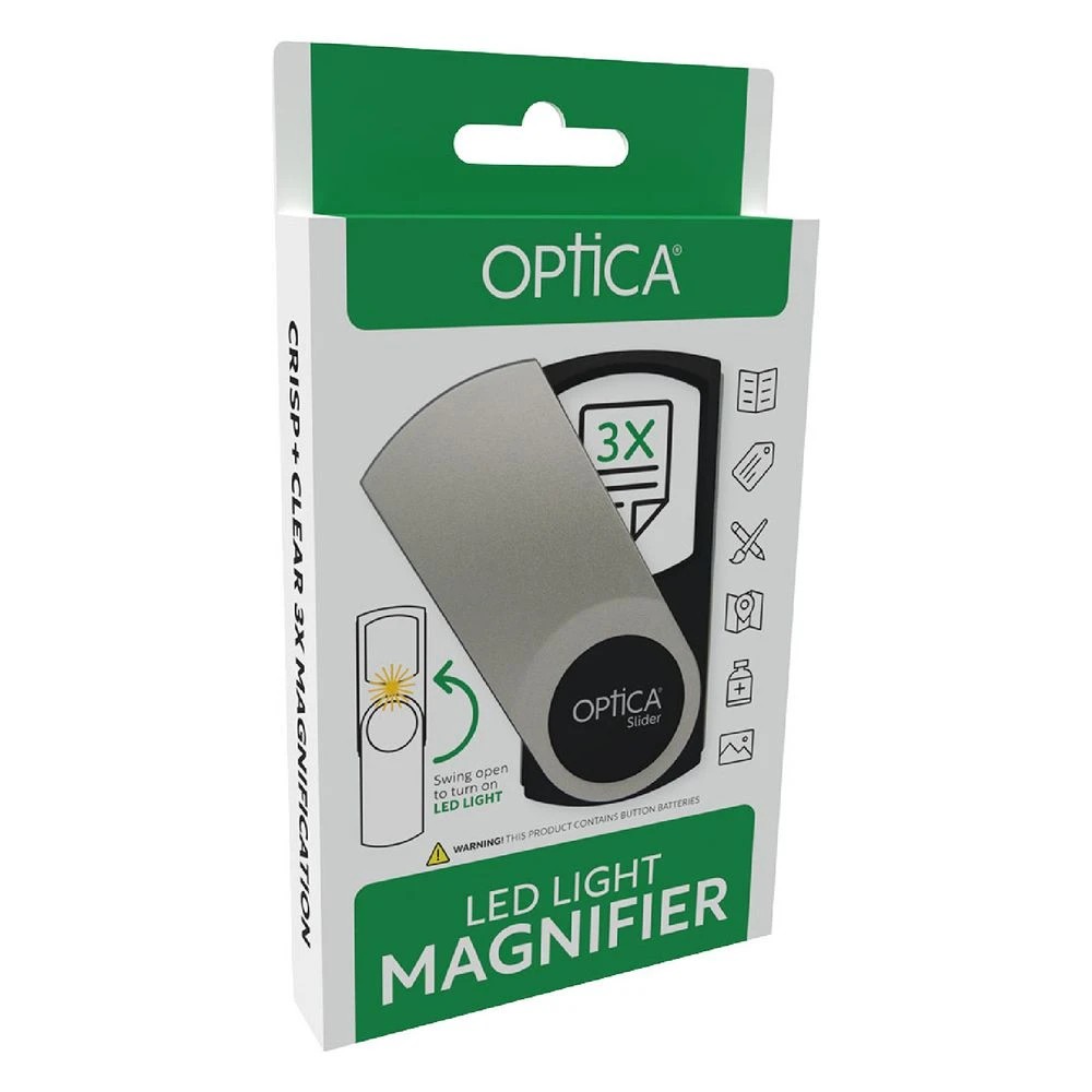 3 Optica Mini-Metro Slider LED Magnifier, 3 of 6