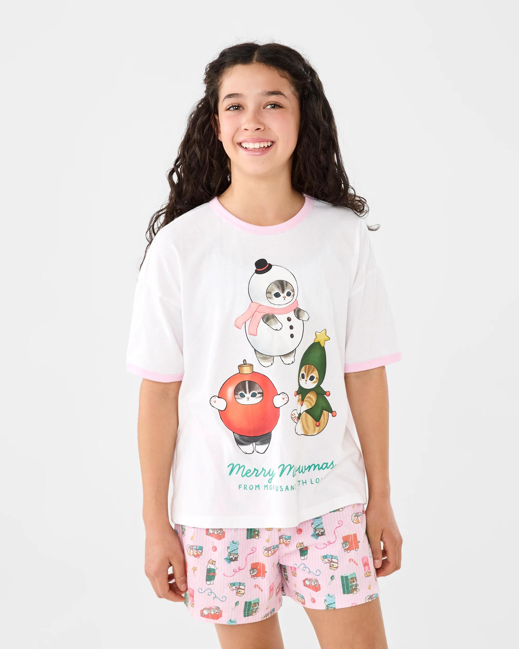 1 Mofusand License Christmas Pyjama Set Mofusand, 1 of 10