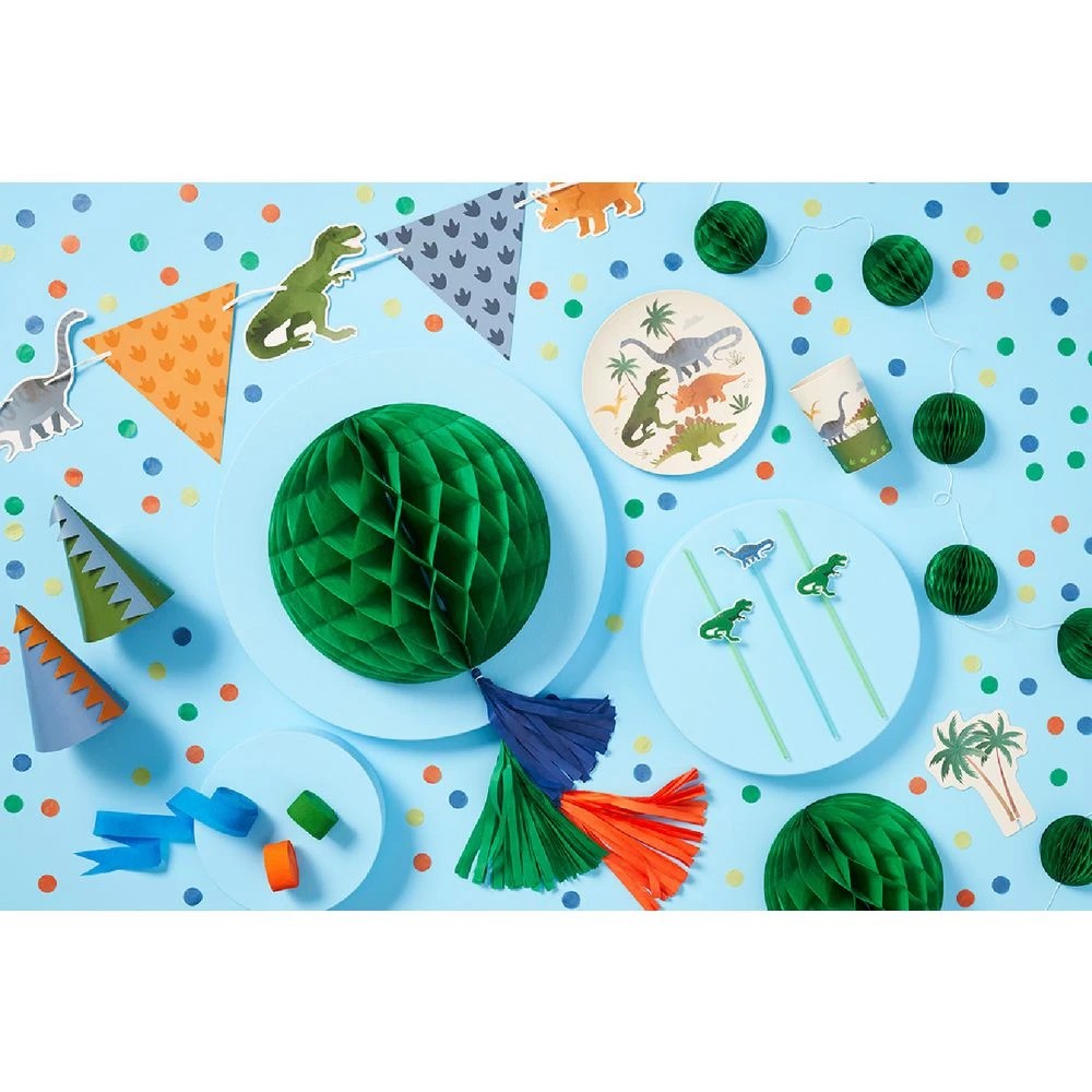 3 Otto Dinosaur Plastic Straws 4 Pack, 3 of 4