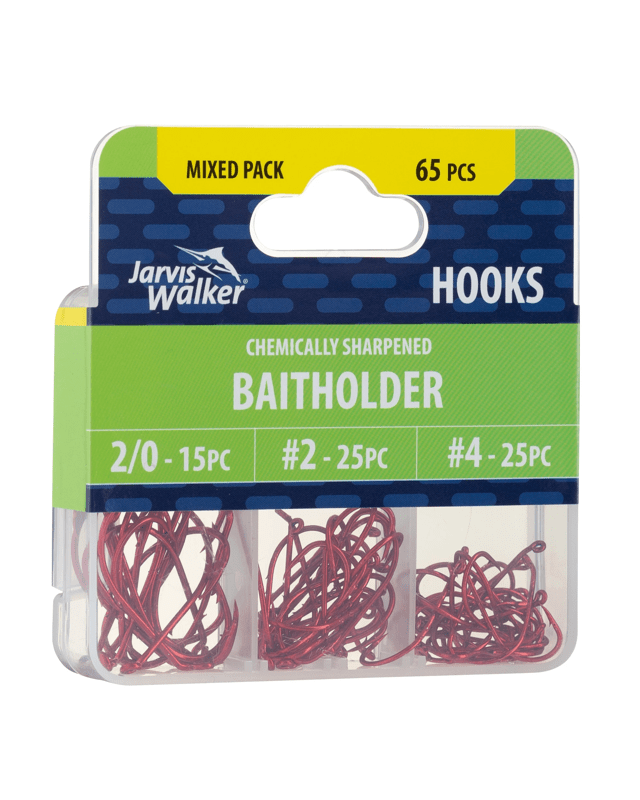 65 Piece Jarvis Walker Mixed Baitholder H